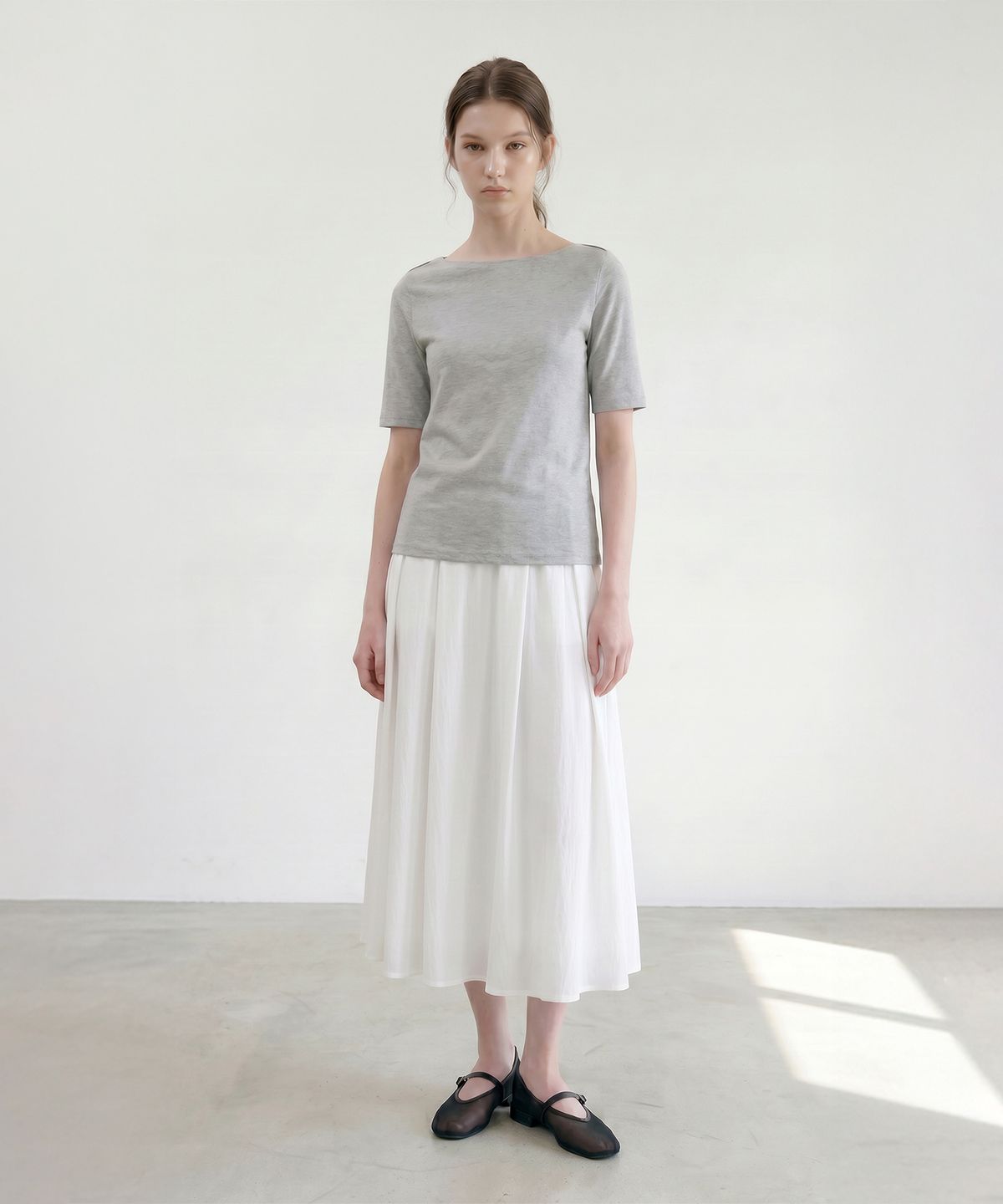 룩캐스트(LOOKAST) 줄리아 플리츠 스커트 / JULIA PLEATS SKIRT_2colors
