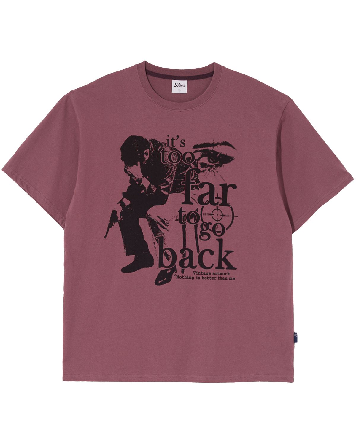 낫띵이즈베럴댄미(NOTHINGISBETTERTHANME) VINTAGE ARTWORK TEE_purple