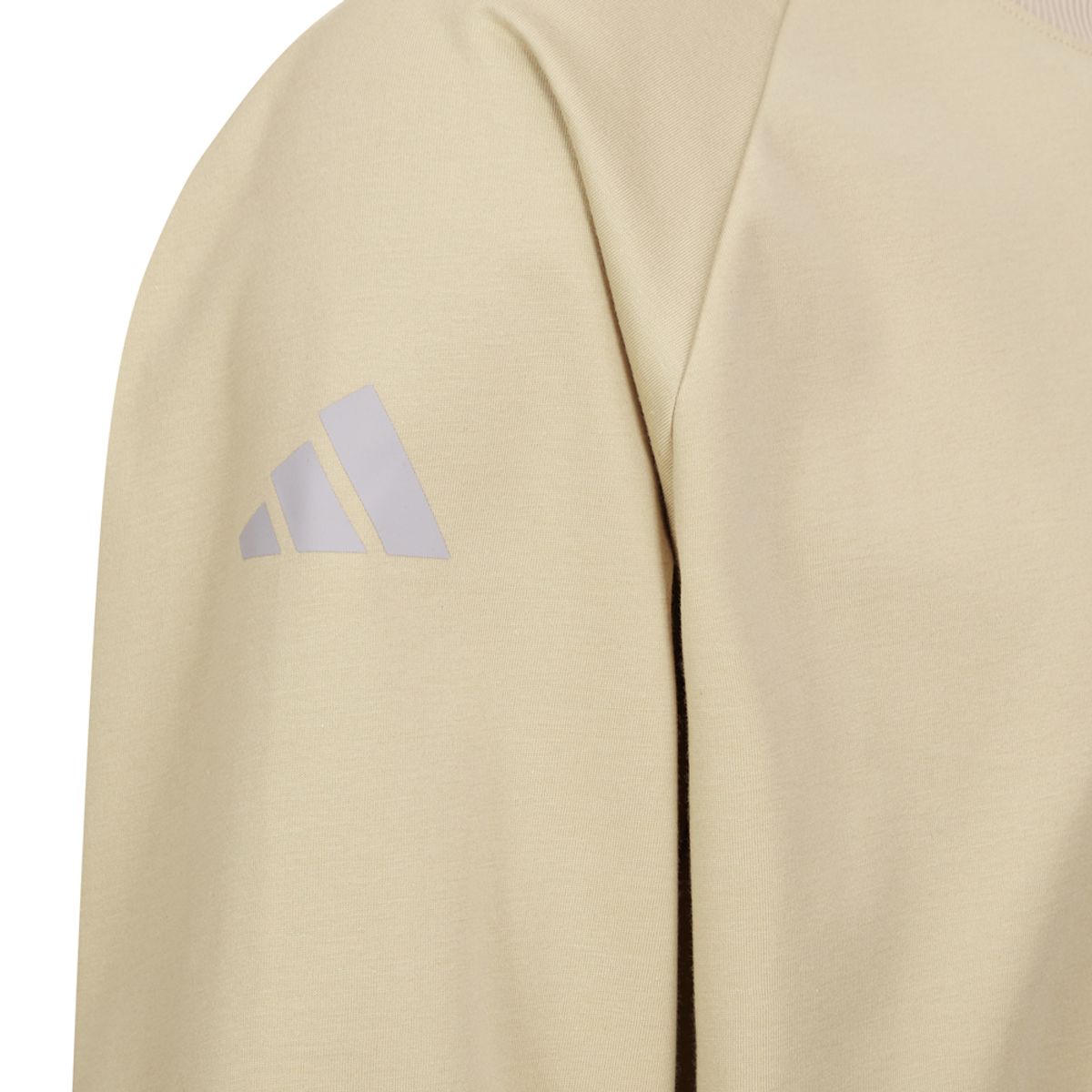 아디다스 컴뱃 스포츠(ADIDAS COMBAT SPORTS) 아디다스 크루넥 사우나 수트 땀복 세트 - 베이지 (실버 코팅)