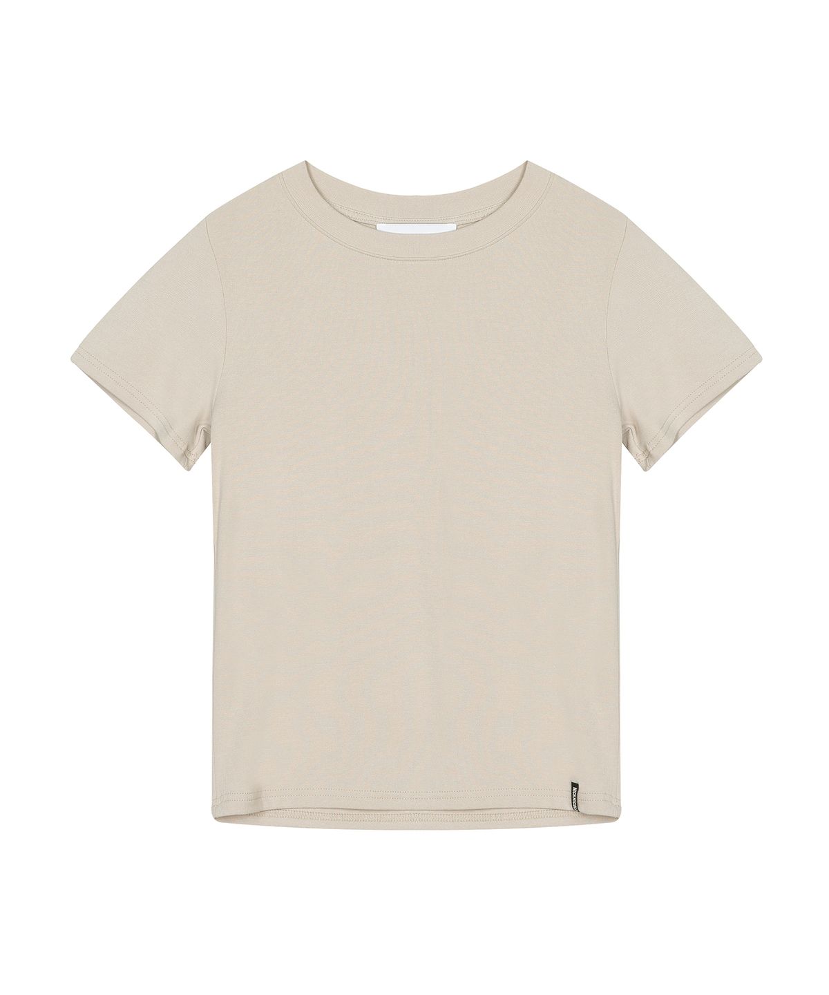 닉앤니콜(NICK&NICOLE) MINIMAL MODERN HALF TOP_BEIGE
