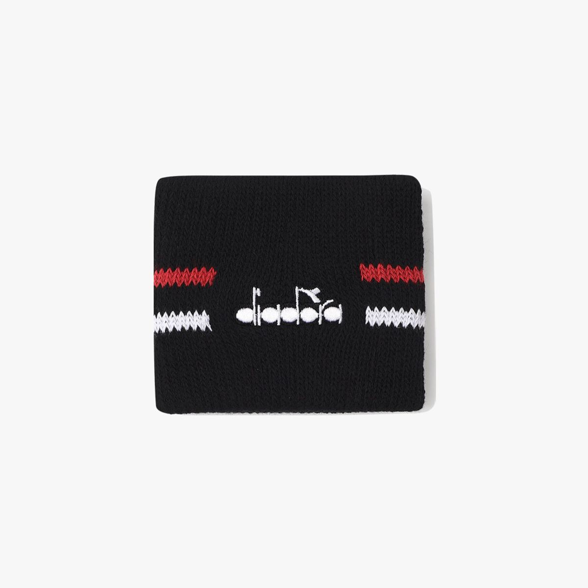 디아도라(diadora) 테니스 단목 리스트 밴드(2PCS) BLACK