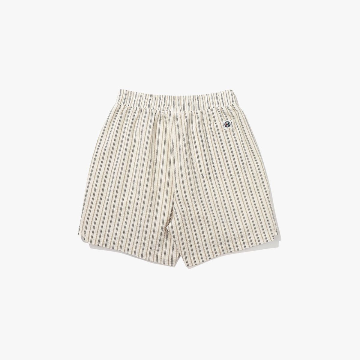 디아도라(diadora) 알파로메오 시어서커 하프팬츠 IVORY