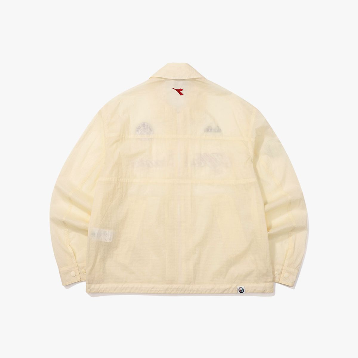 디아도라(diadora) 알파로메오 립스탑 자켓 IVORY