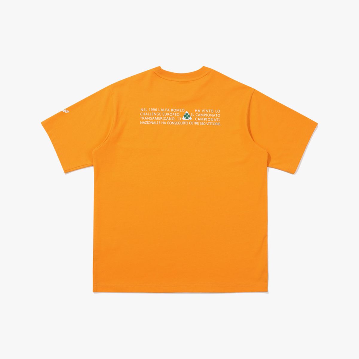디아도라(diadora) 알파로메오 클로버 반팔 티셔츠 ORANGE