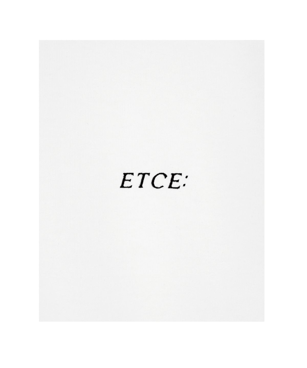 이티씨이(ETCE) ETCE T-SHIRT (WHITE)
