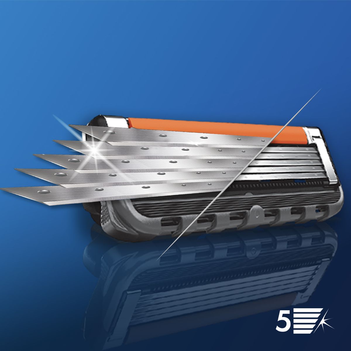 질레트(GILLETTE) 프로글라이드 매뉴얼 면도기 핸들1입 + 면도날2입