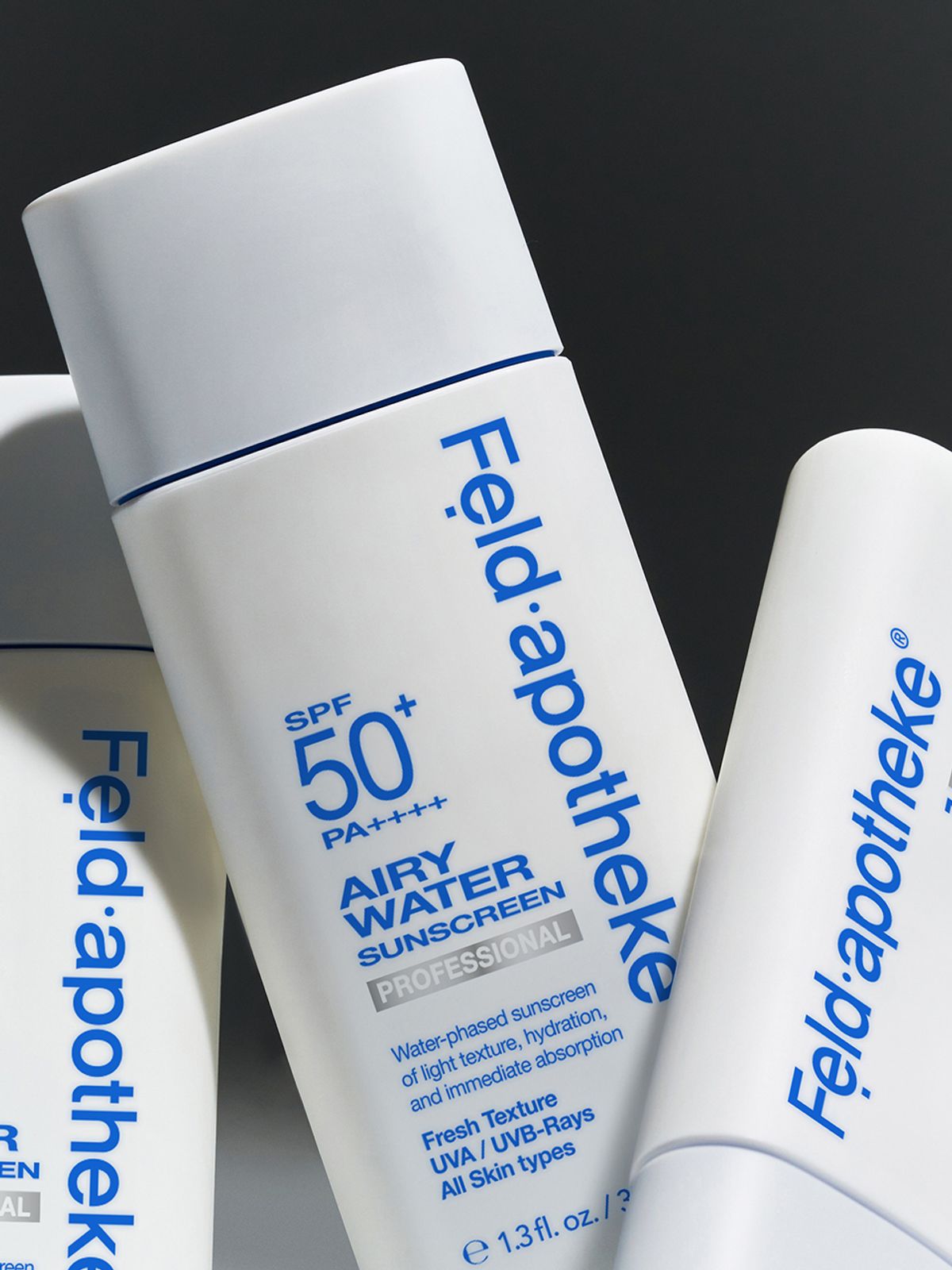 펠드아포테케(FELD APOTHEKE) [수분, 화잘먹선크림] 에어리 워터 선크림 프로페셔널 37ml x 2 (+미니클렌저, 에어리 샘플)