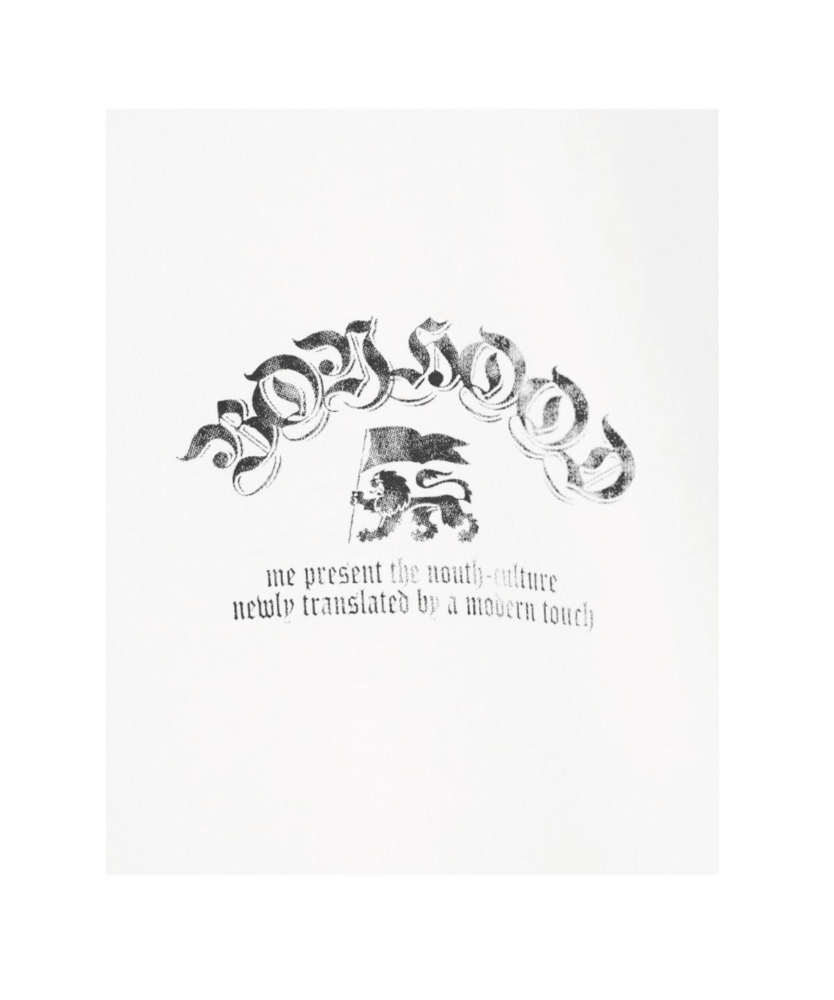이티씨이(ETCE) BOY HOOD T-SHIRT (WHITE)