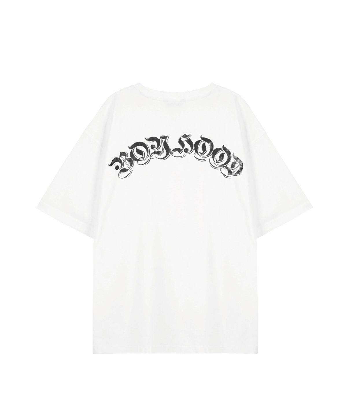 이티씨이(ETCE) BOY HOOD T-SHIRT (WHITE)