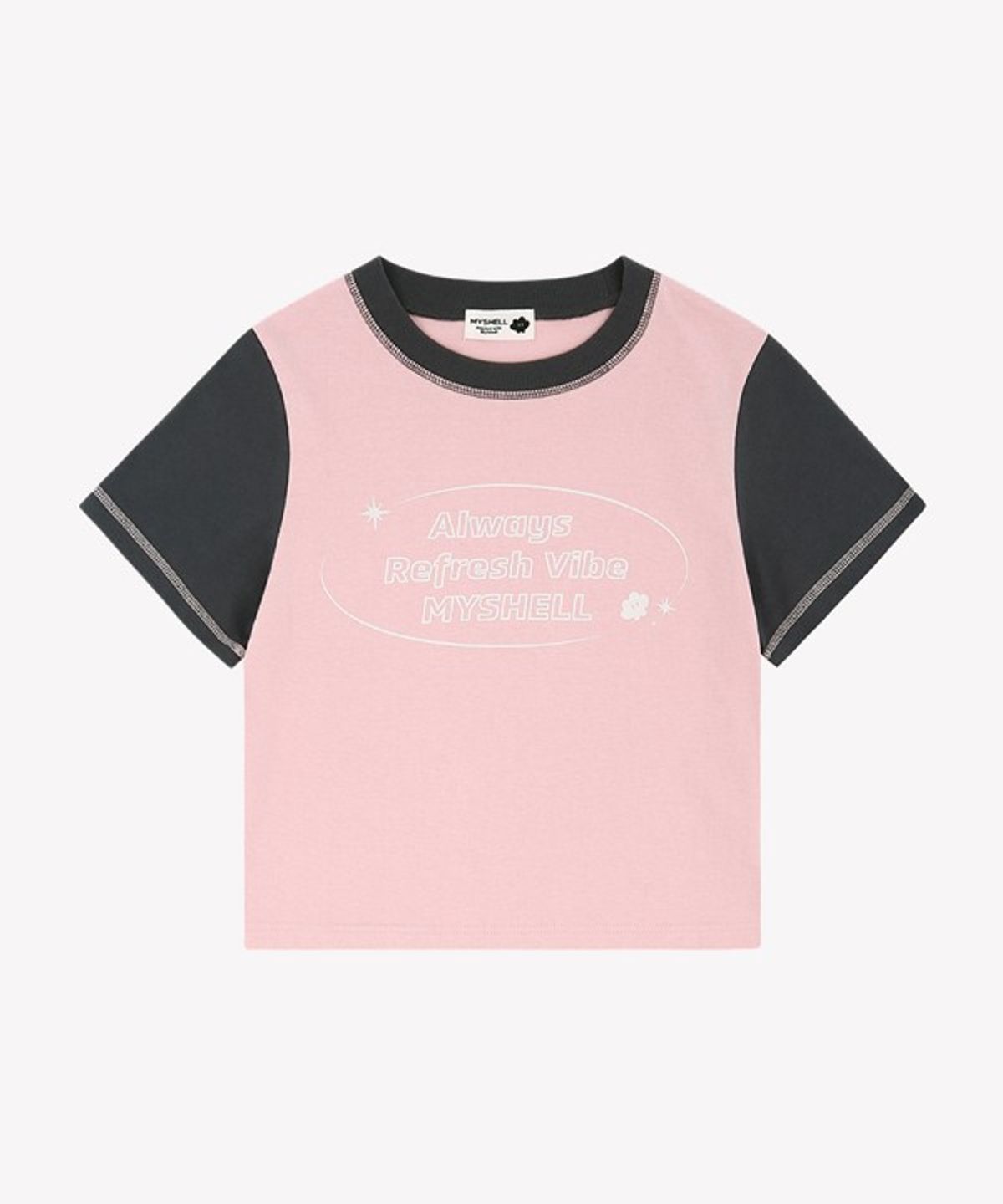 마이쉘(MYSHELL) 이쉘코어 티셔츠_00502TS