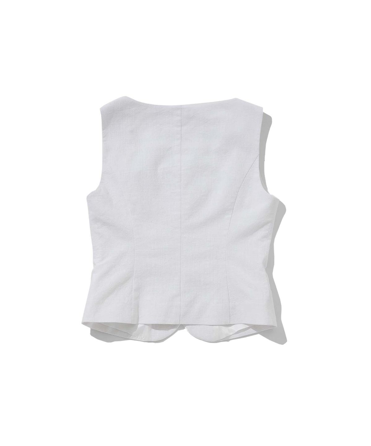 라츠유(LOTSYOU) lotsyou_Old Money Vest White