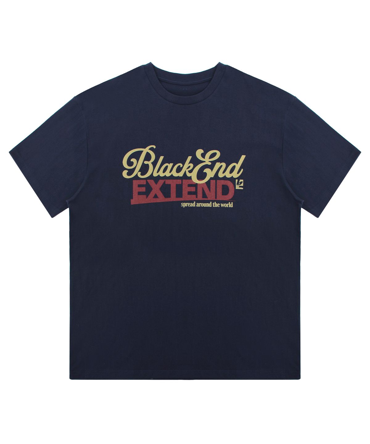 캑터스도넛마켓(CACTUSDONUTMARKET) Classic Extend T-Shirt - Navy