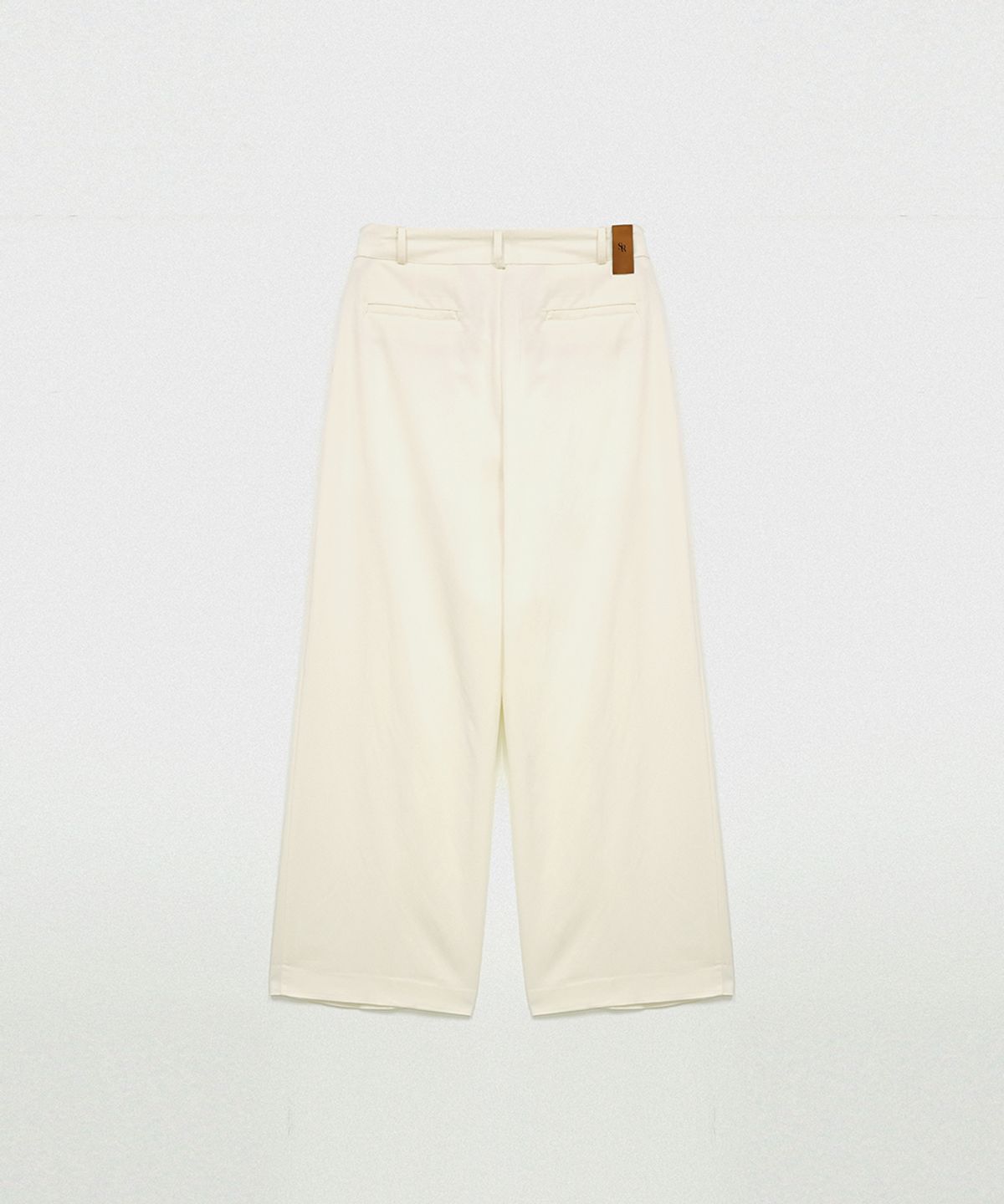 320쇼룸(320SHOWROOM) Summer Pintuck Wide Slacks Cream