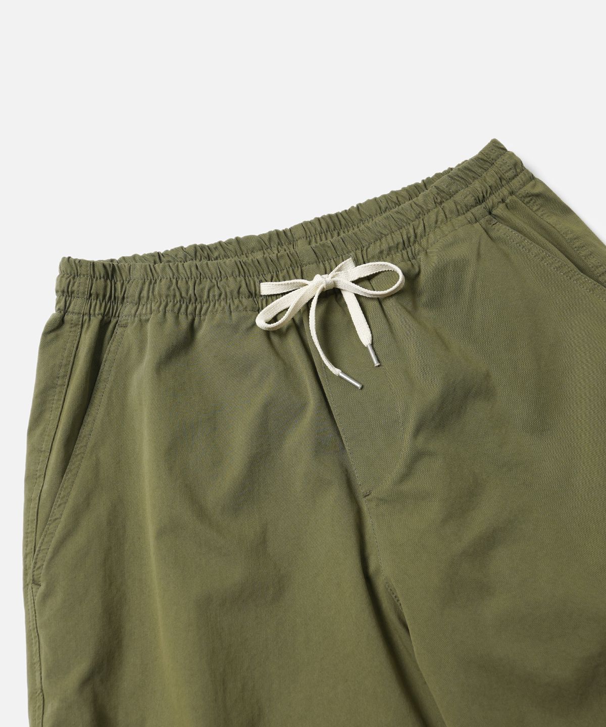 프리즘웍스(FRIZMWORKS) BANDING REGULAR EASY PANTS _ OLIVE