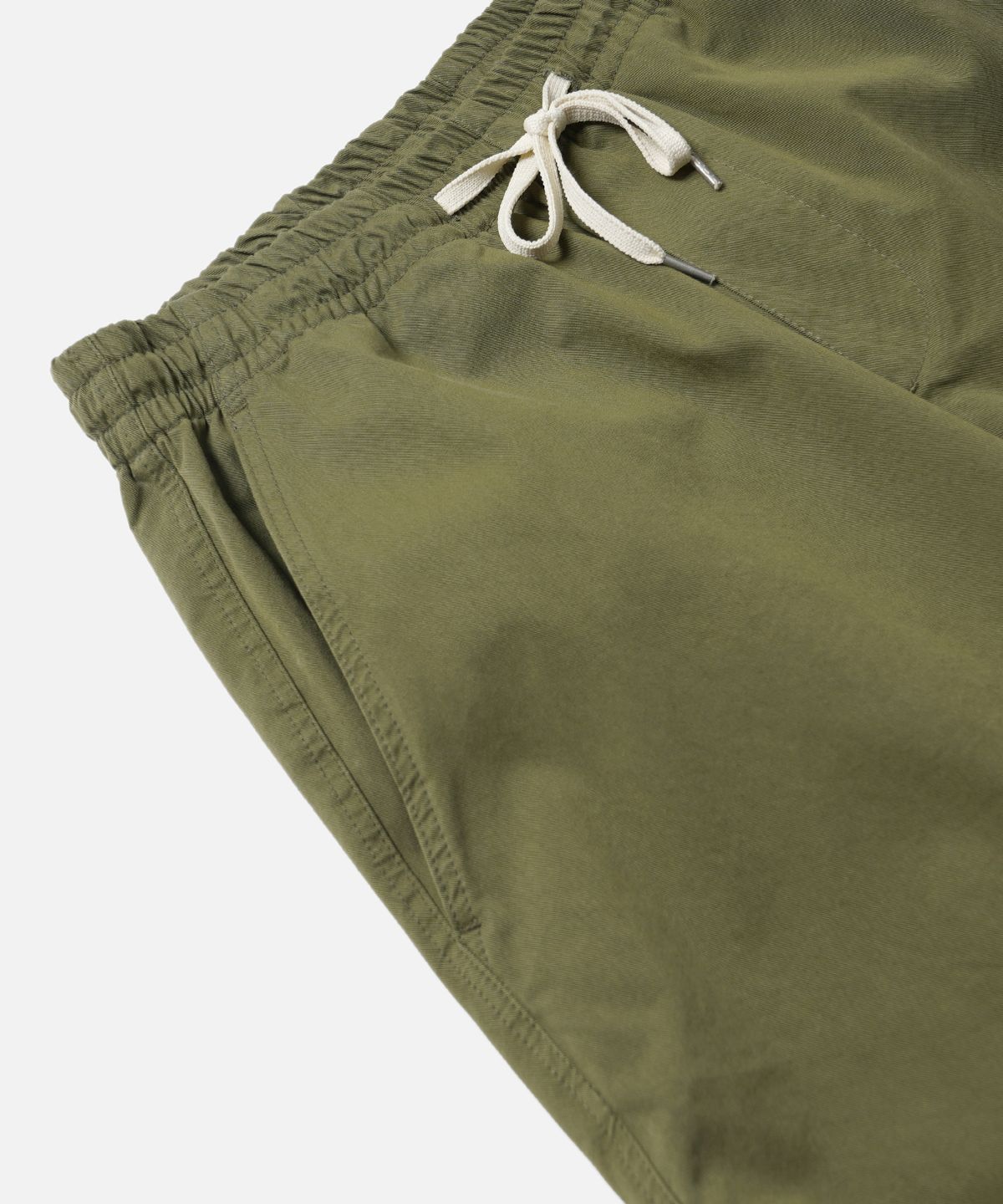 프리즘웍스(FRIZMWORKS) BANDING REGULAR EASY PANTS _ OLIVE