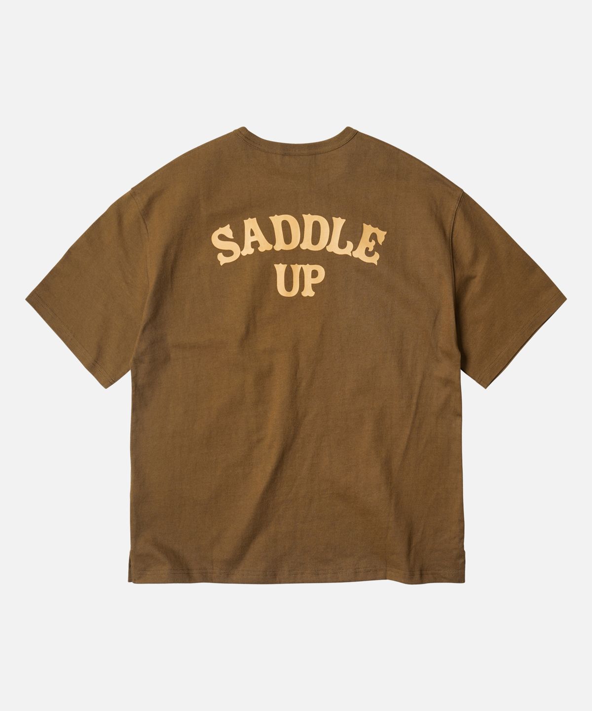 프리즘웍스(FRIZMWORKS) HORSESHOE POCKET TEE _ BROWN