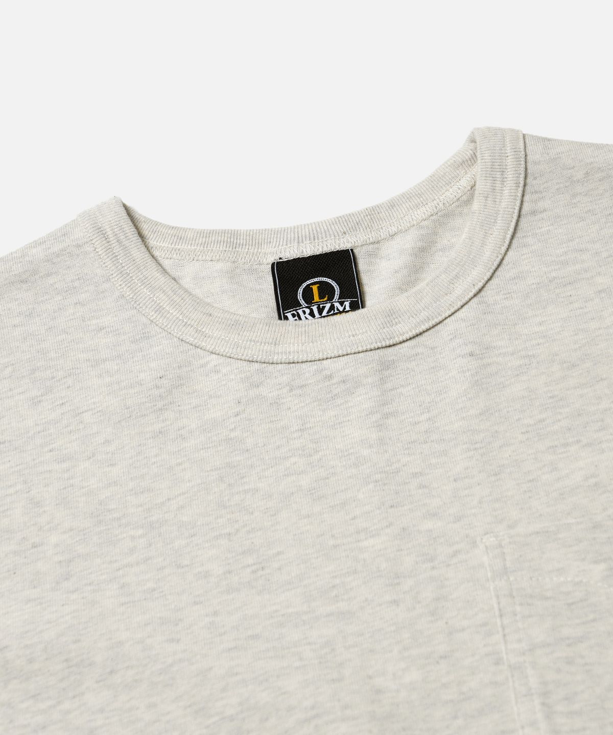 프리즘웍스(FRIZMWORKS) HORSESHOE POCKET TEE _ OATMEAL