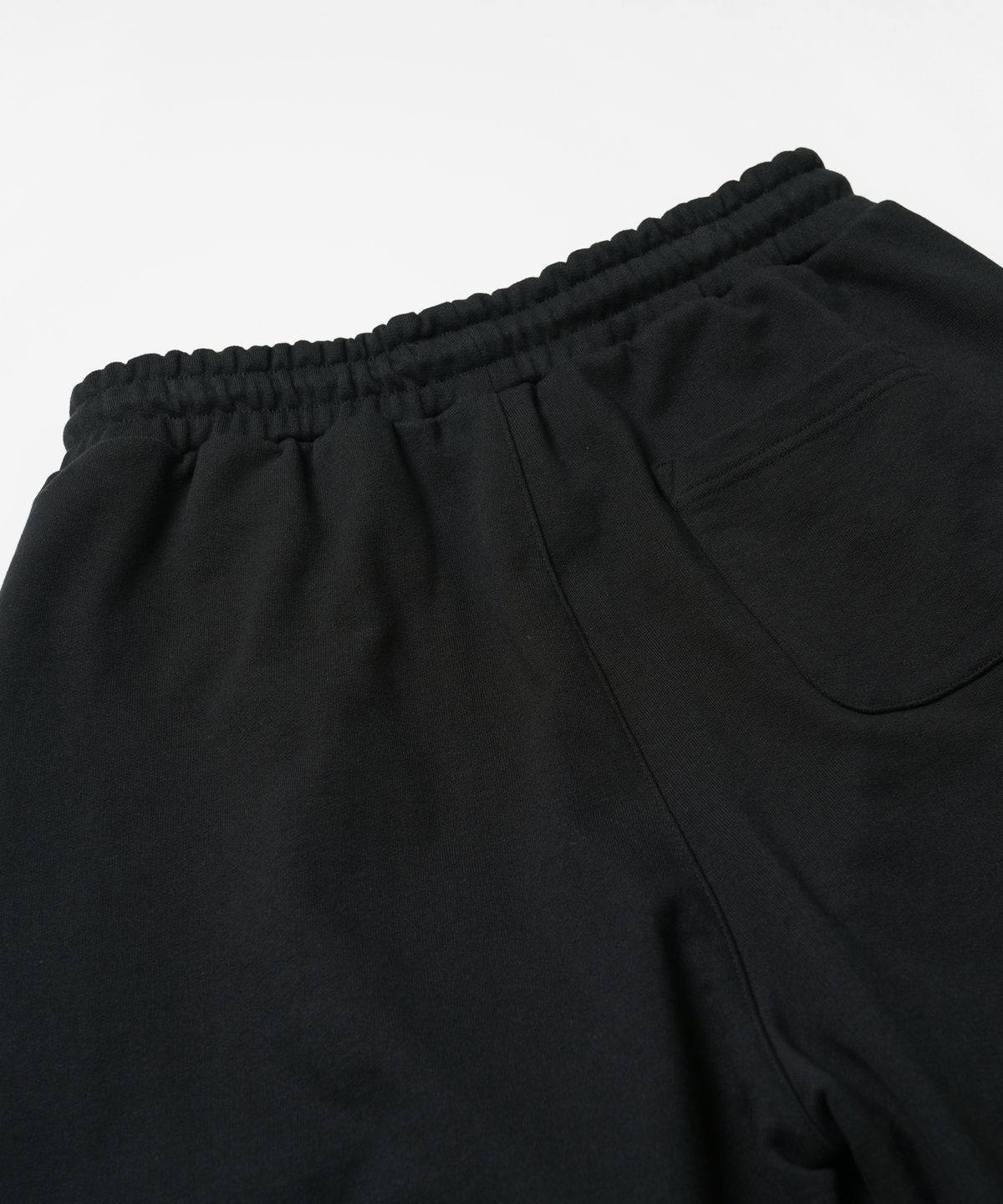 프리즘웍스(FRIZMWORKS) POUCH POCKET SWEAT SHORTS _ BLACK