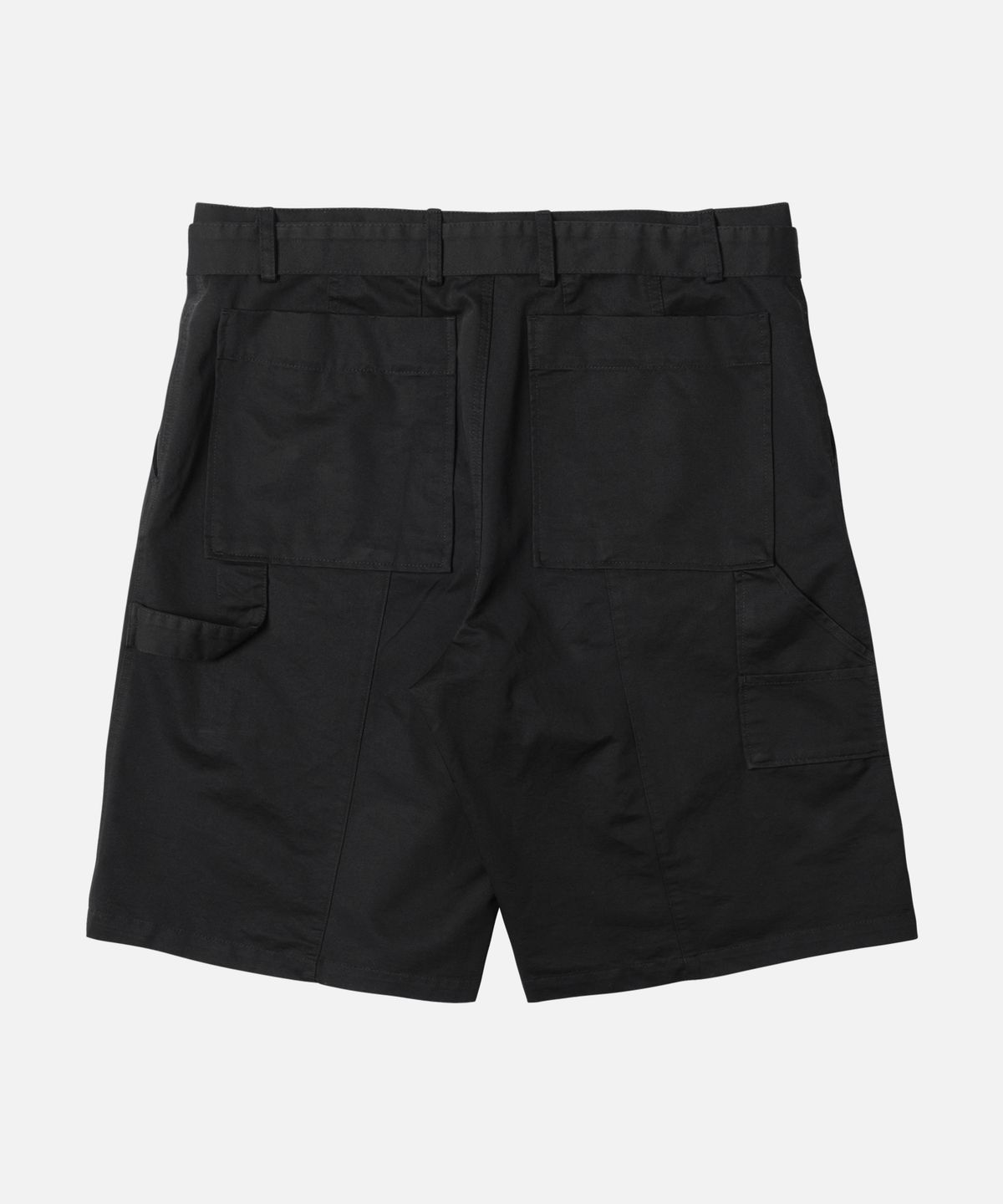 프리즘웍스(FRIZMWORKS) CHINO BELTED WORK BERMUDA SHORTS _ BLACK