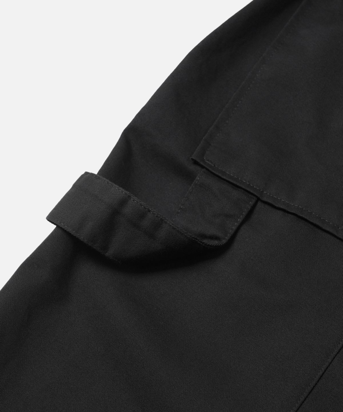 프리즘웍스(FRIZMWORKS) CHINO BELTED WORK BERMUDA SHORTS _ BLACK