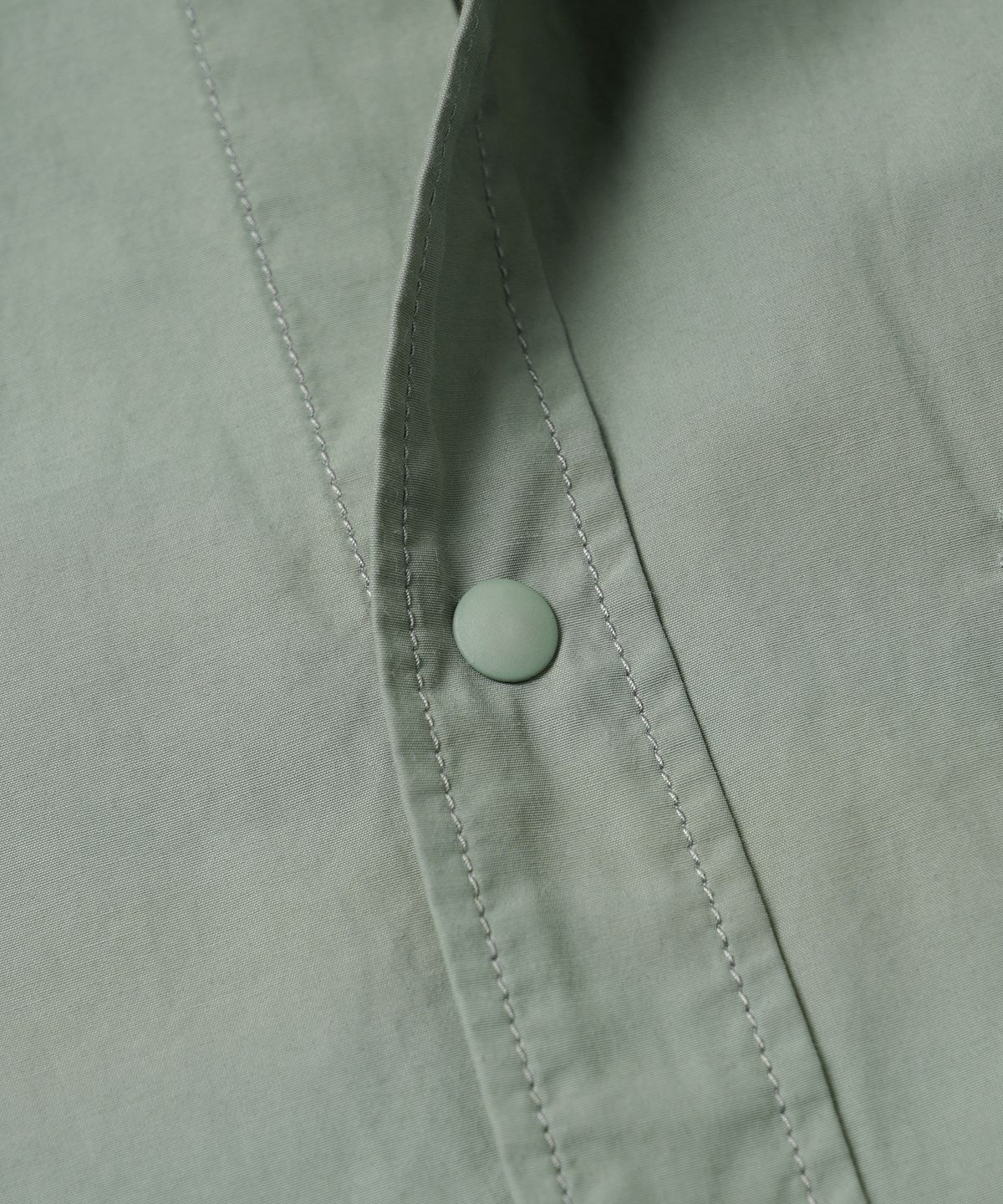 프리즘웍스(FRIZMWORKS) NYCO HALF COACH JACKET _ LIGHT OLIVE