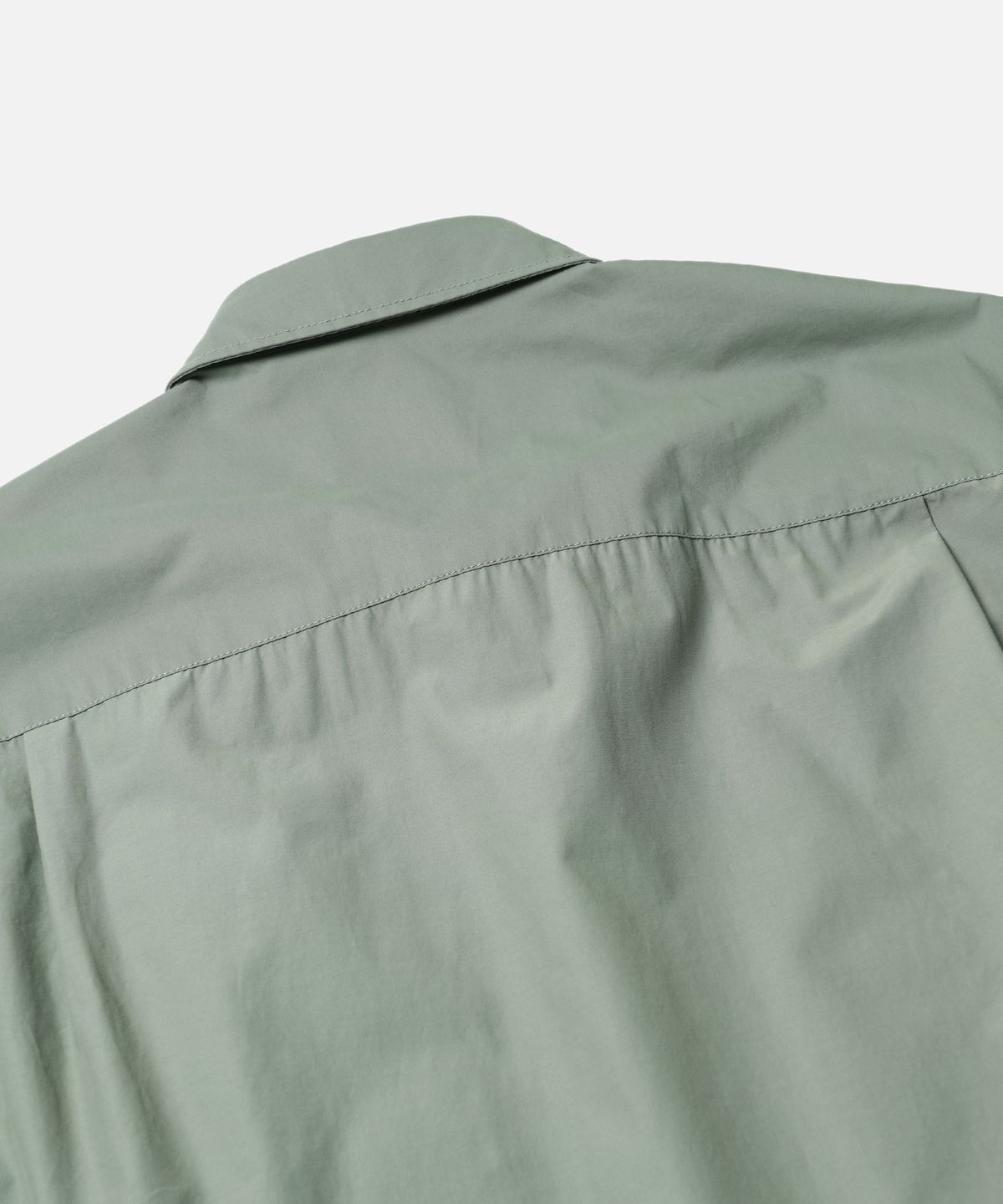 프리즘웍스(FRIZMWORKS) NYCO HALF COACH JACKET _ LIGHT OLIVE