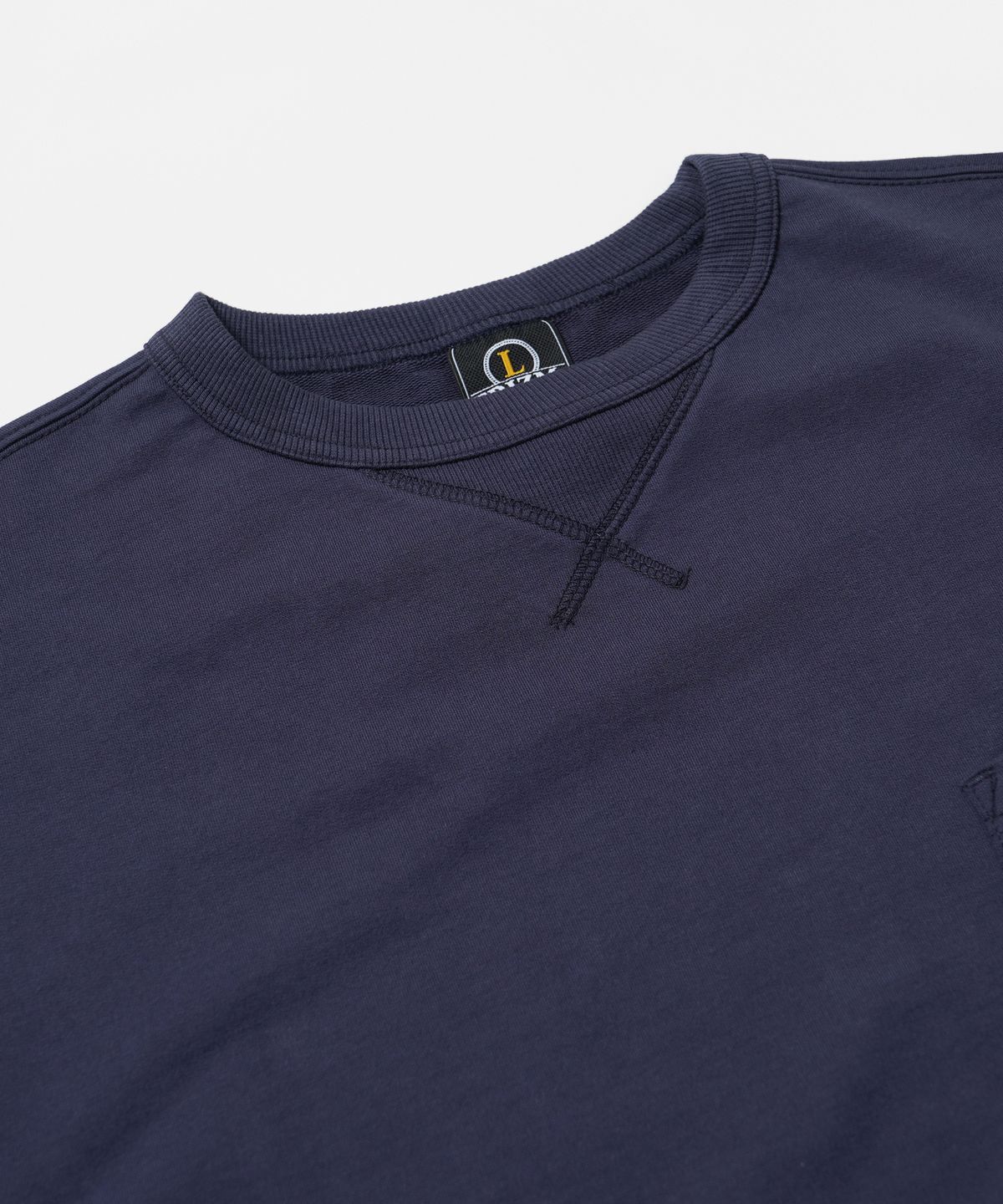 프리즘웍스(FRIZMWORKS) POCKET HALF SWEATSHIRT _ NAVY