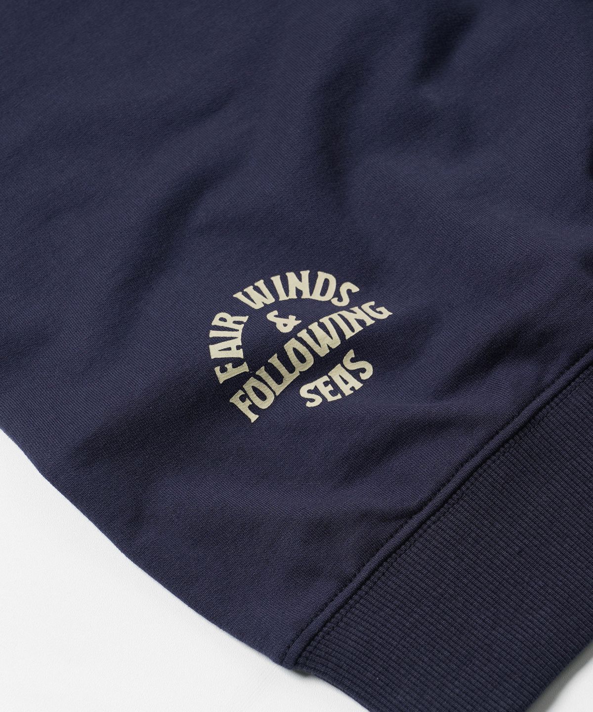 프리즘웍스(FRIZMWORKS) POCKET HALF SWEATSHIRT _ NAVY