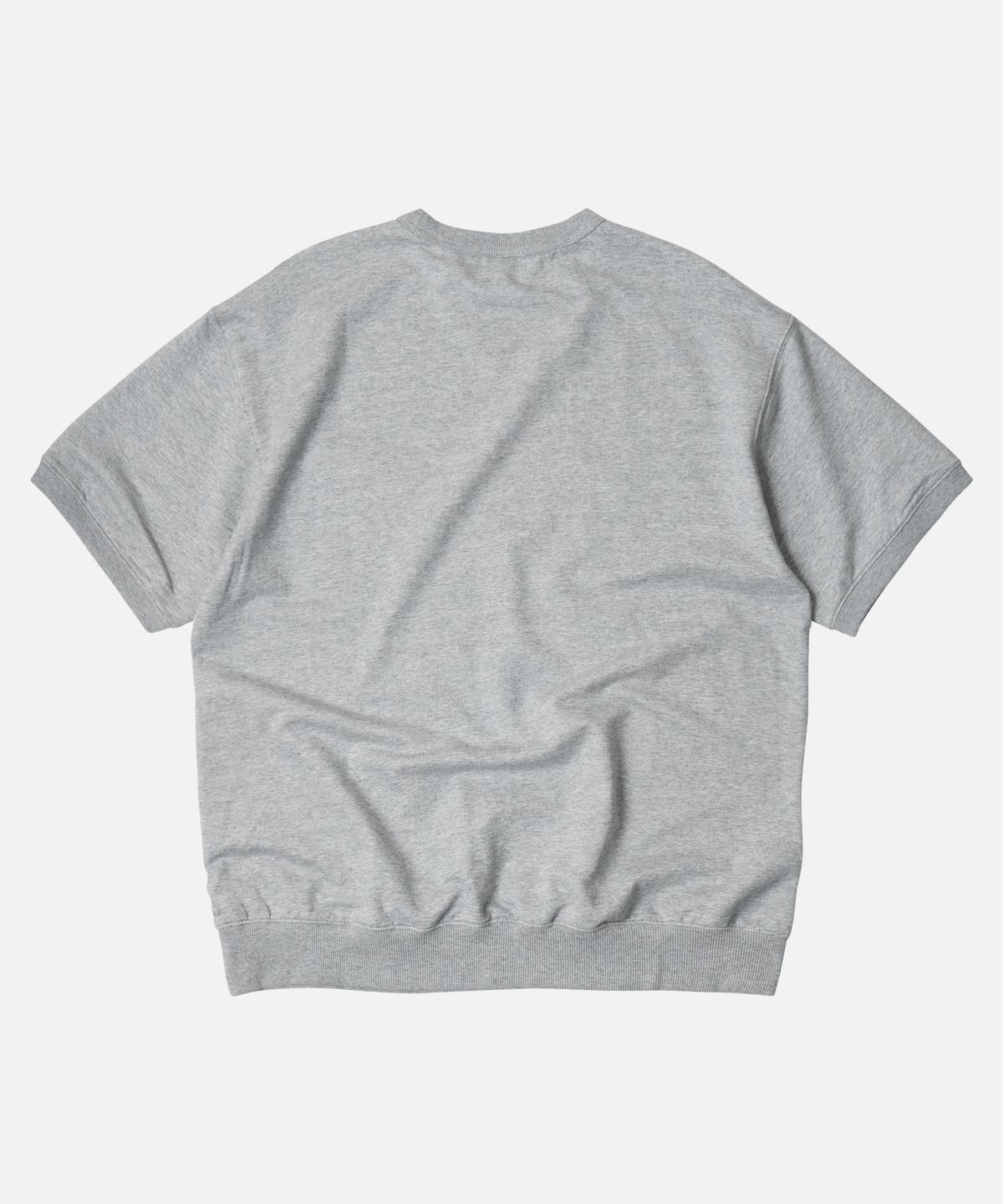 프리즘웍스(FRIZMWORKS) POCKET HALF SWEATSHIRT _ GRAY