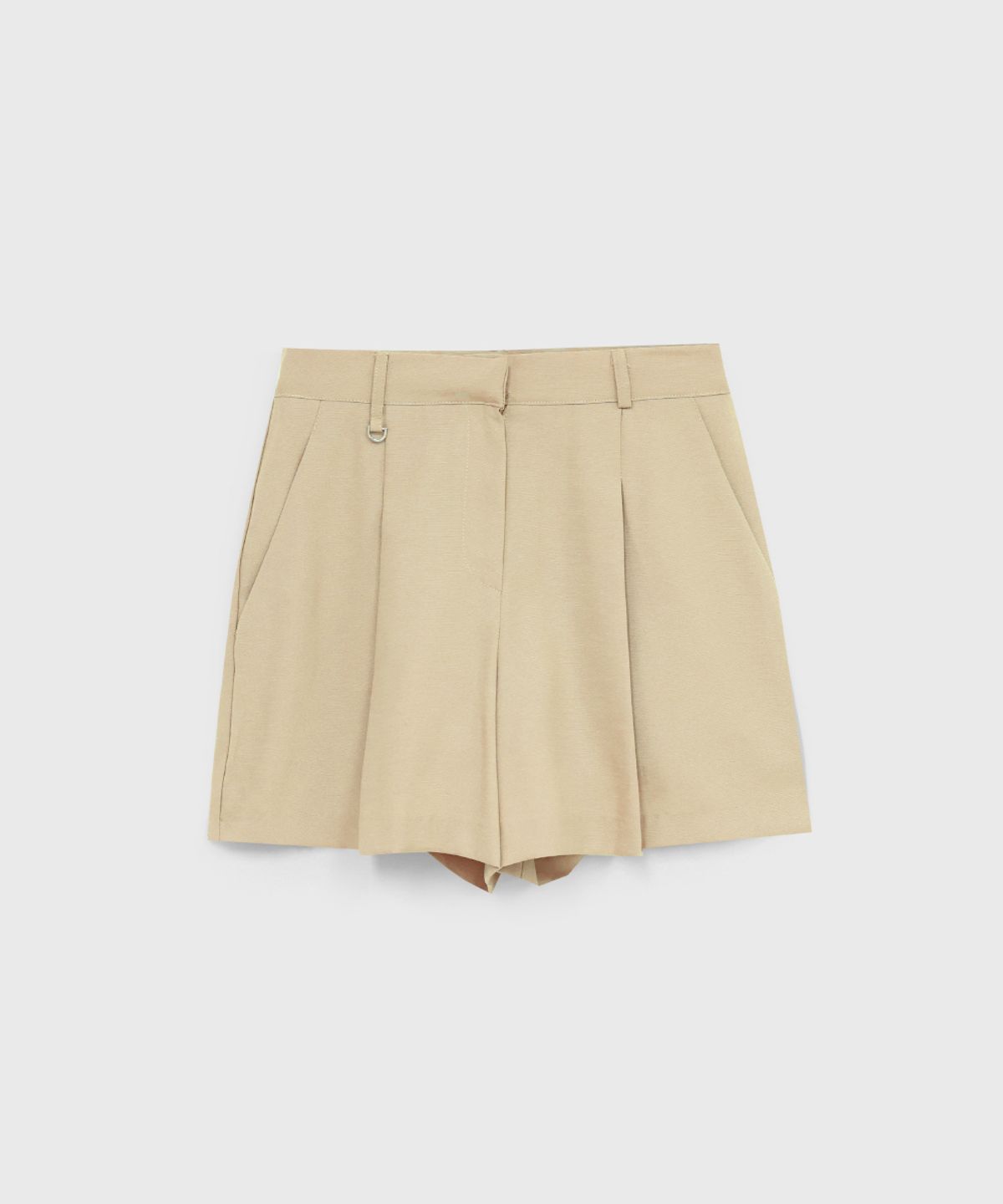 320쇼룸(320SHOWROOM) Utility Half Pintuck Shorts Butter beige