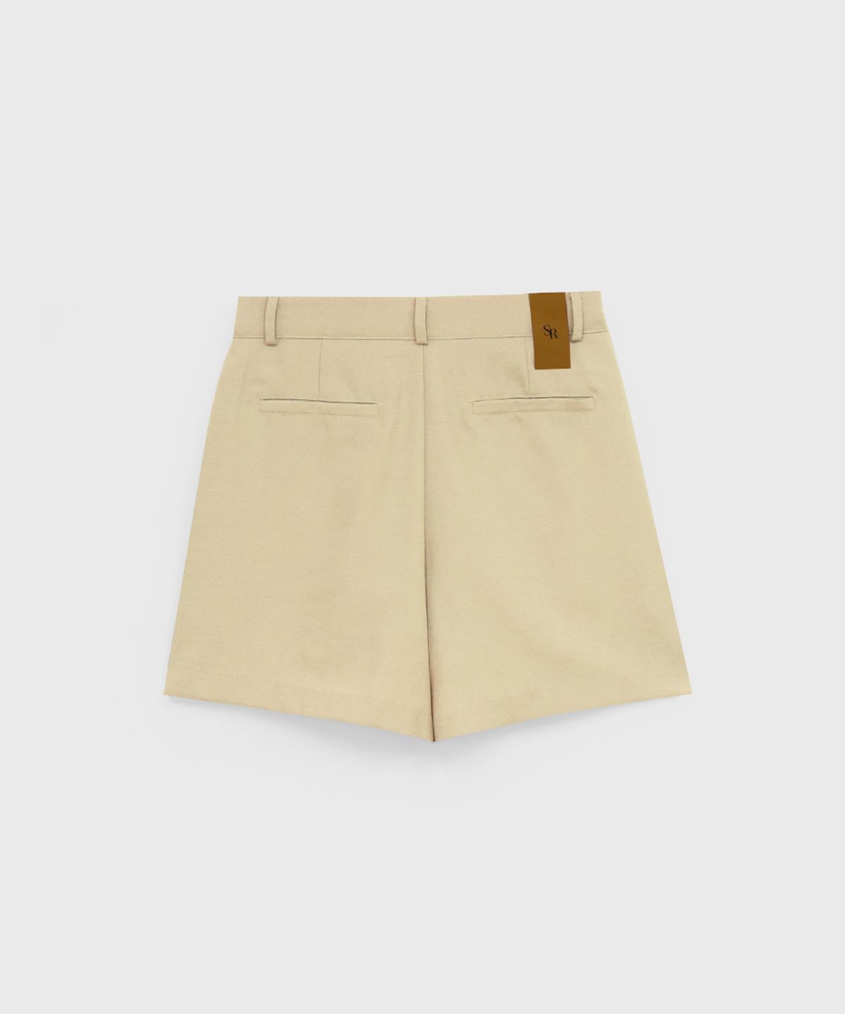 320쇼룸(320SHOWROOM) Utility Half Pintuck Shorts Butter beige
