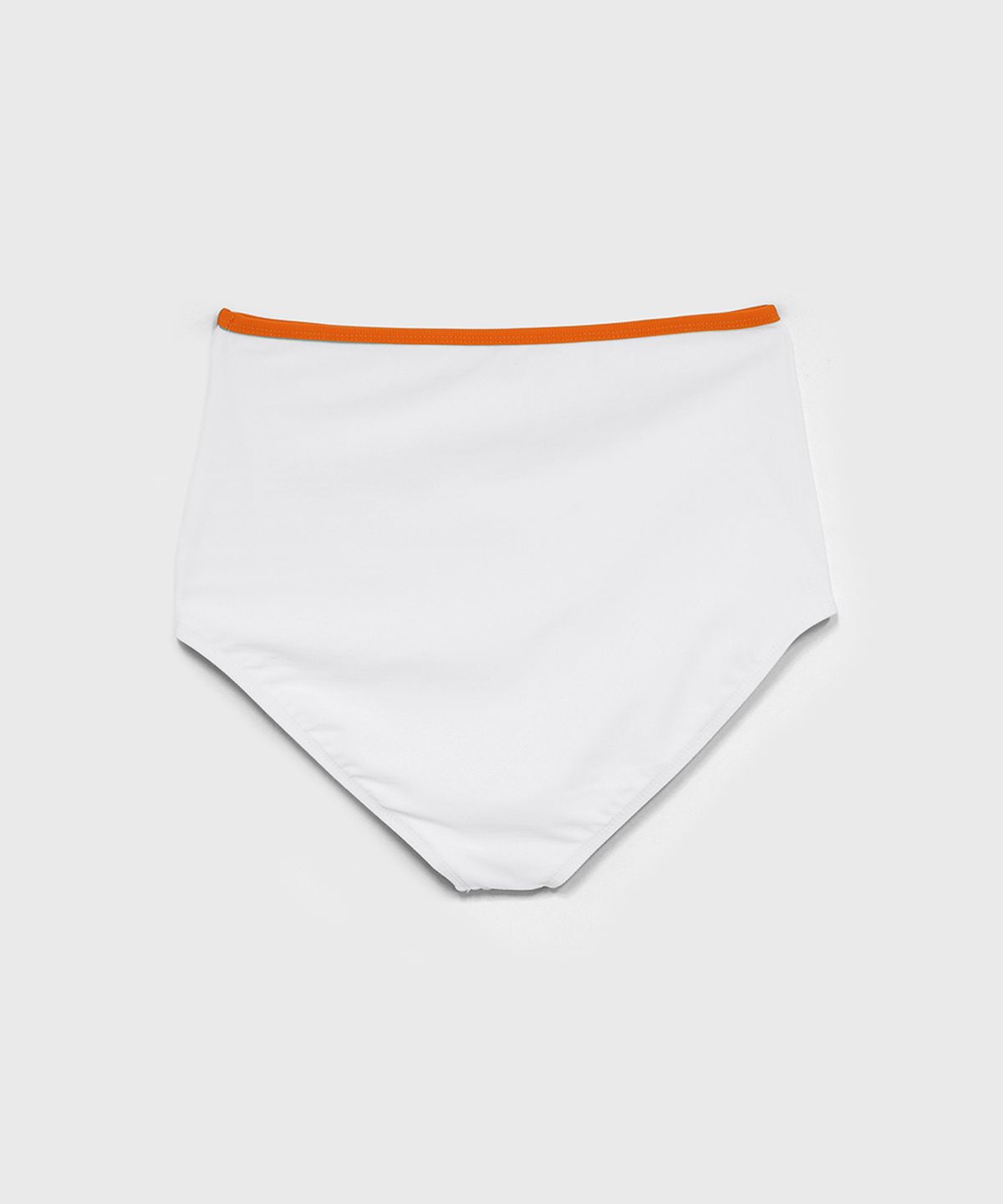 320쇼룸(320SHOWROOM) Tropical Triangle High-Waist Bikini White