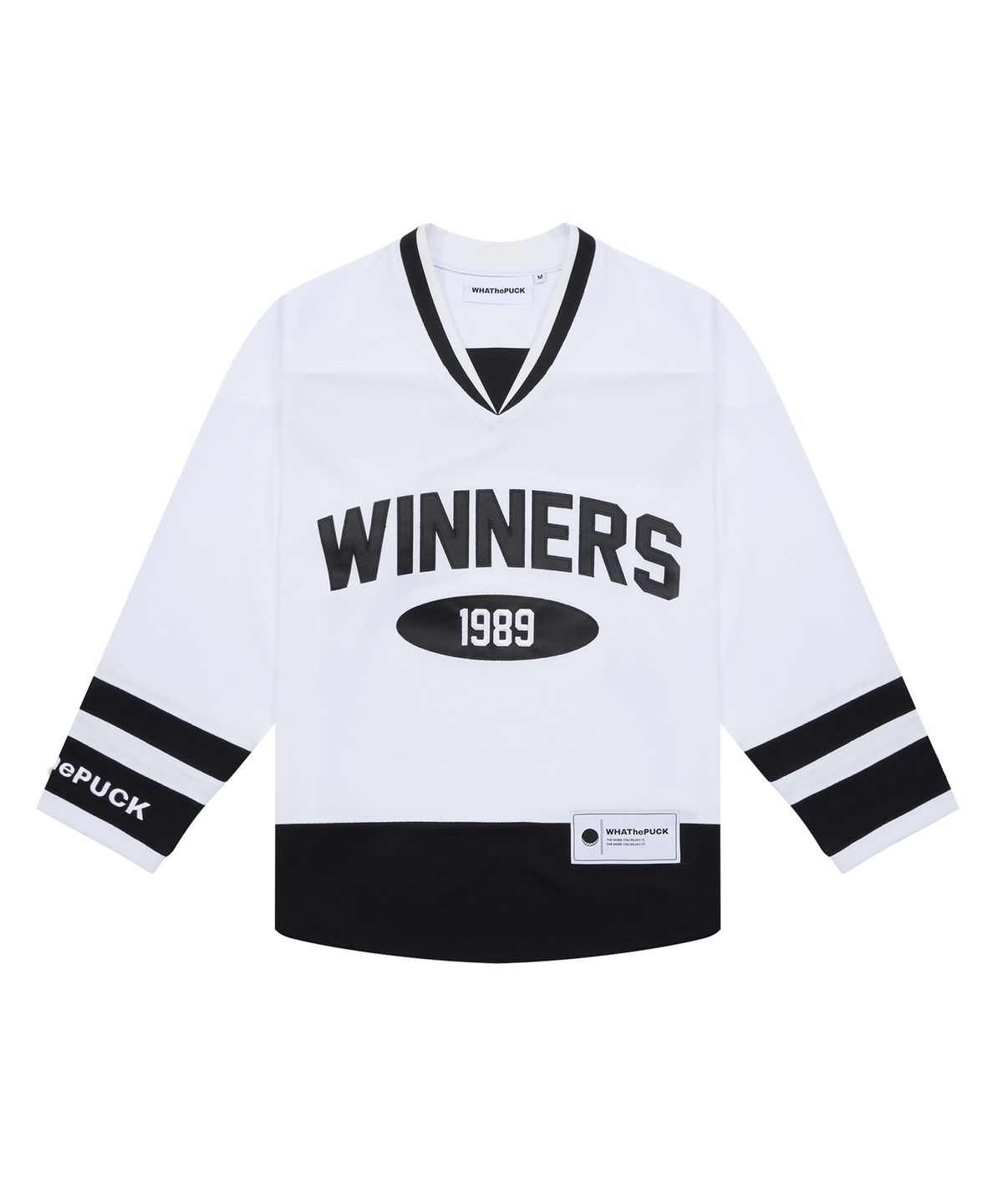 왓더퍽(WHATHEPUCK) 1989 위너로고 라인 하키져지