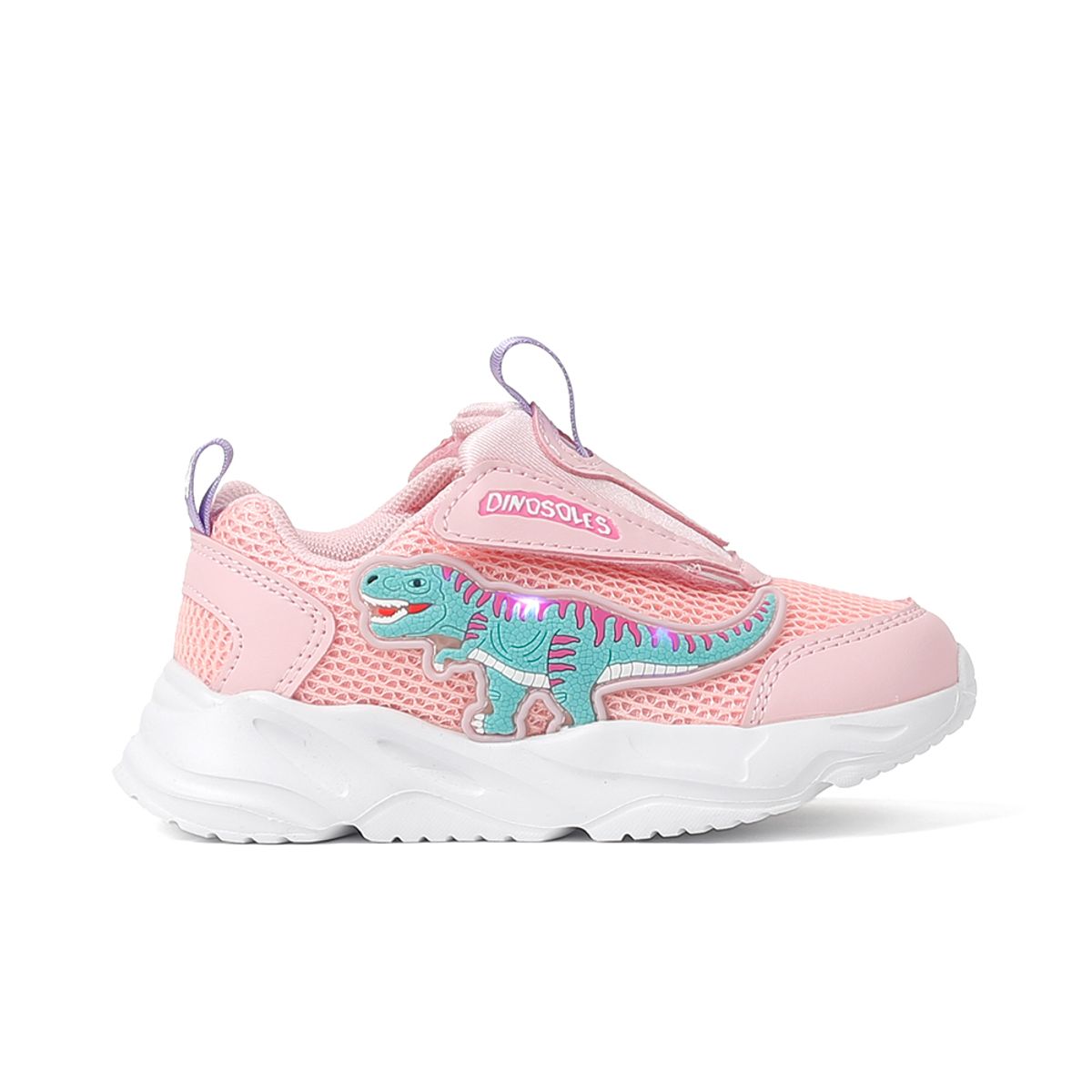 다이노솔즈(DINOSOLES) 티렉스 몽블랑 핑크