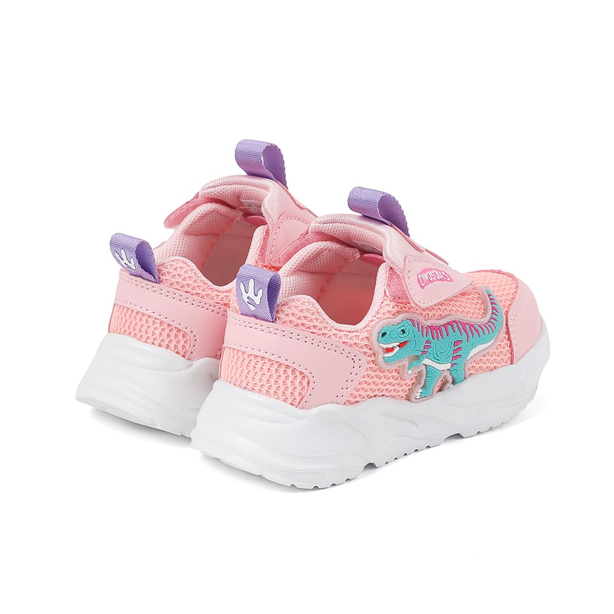 다이노솔즈(DINOSOLES) 티렉스 몽블랑 핑크