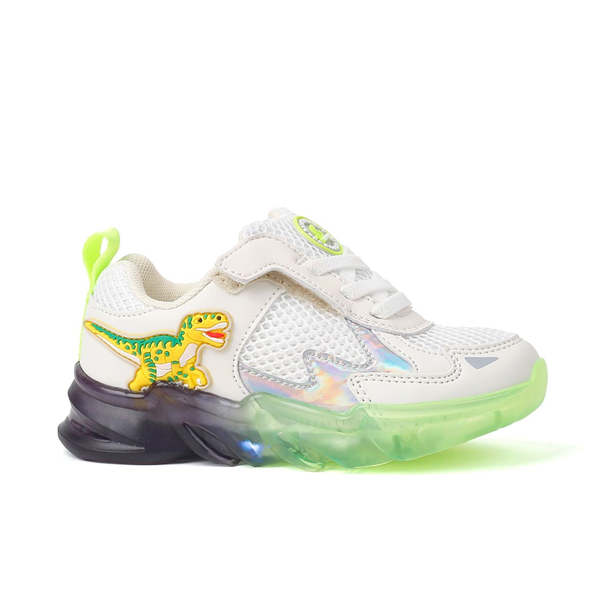 다이노솔즈(DINOSOLES) 티렉스 에어 벨크로 그린