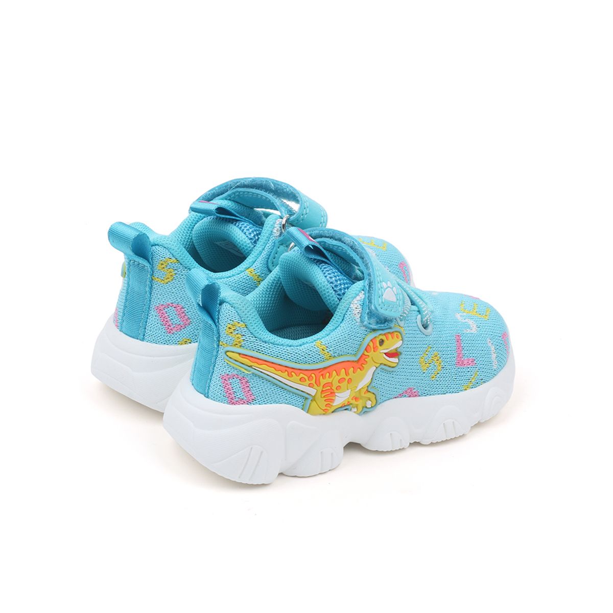 다이노솔즈(DINOSOLES) 티렉스 니트 알파 틸블루