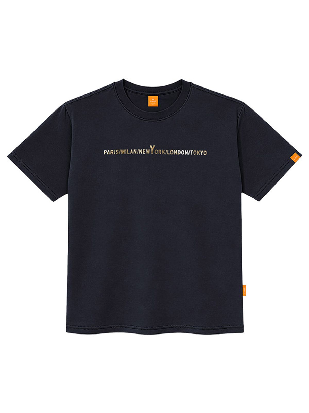 엘라모(LLAMO) 골드시티 반팔티셔츠 남녀공용 빅사이즈 S~4XL