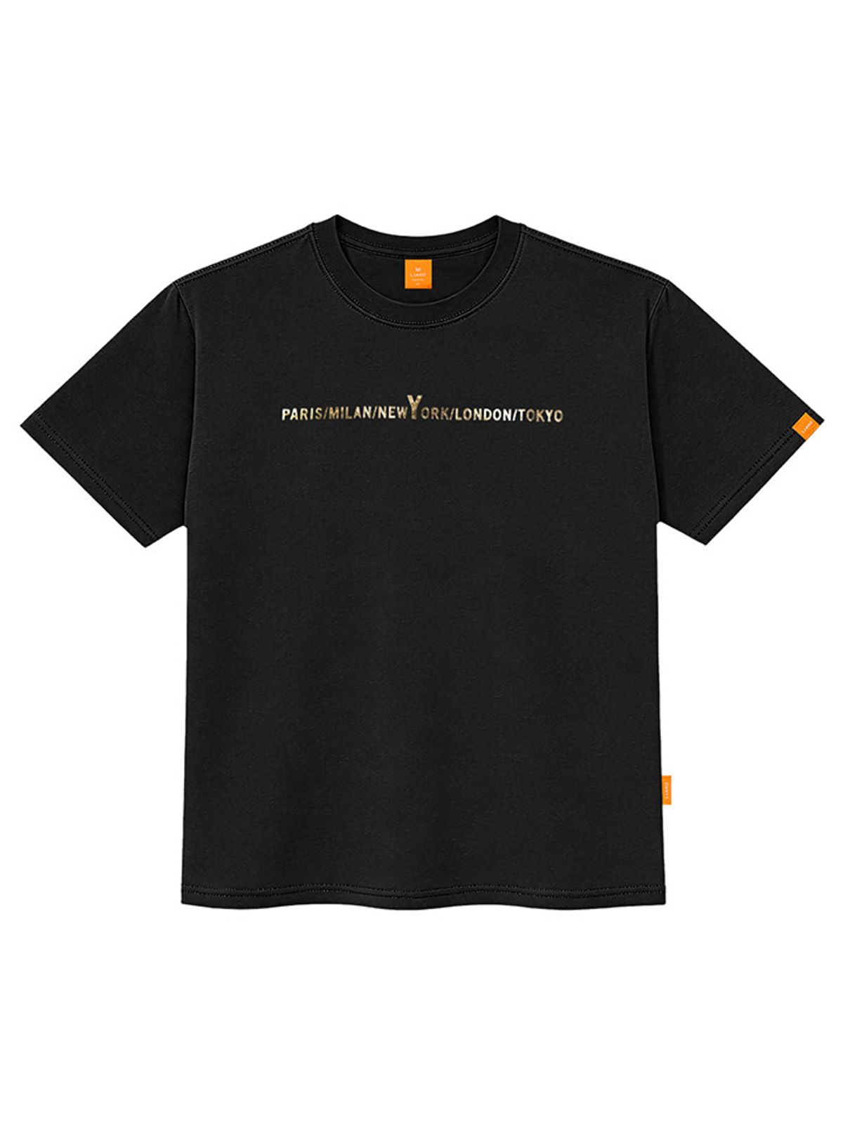 엘라모(LLAMO) 골드시티 반팔티셔츠 남녀공용 빅사이즈 S~4XL