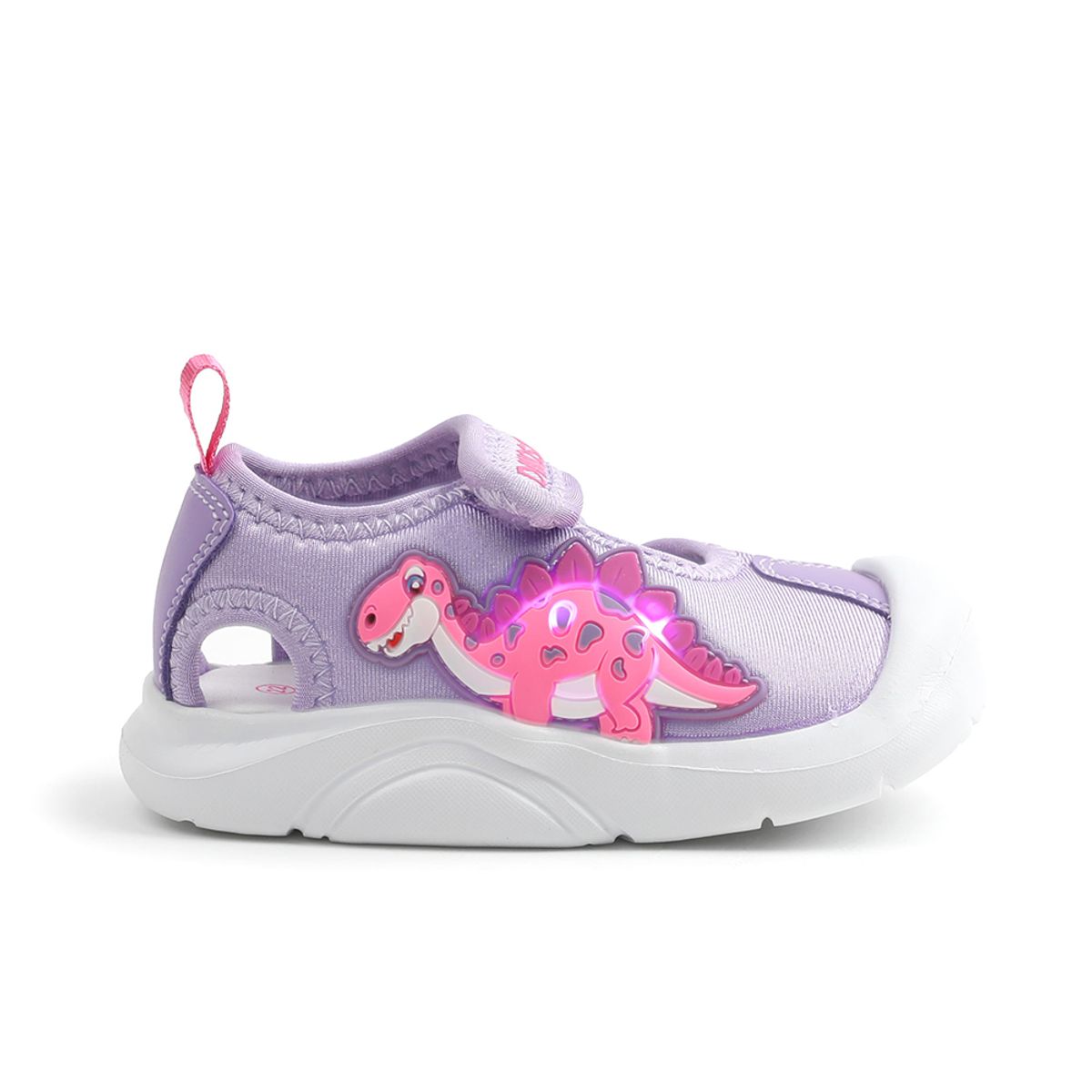 다이노솔즈(DINOSOLES) 브라키오 스너글 샌들 퍼플