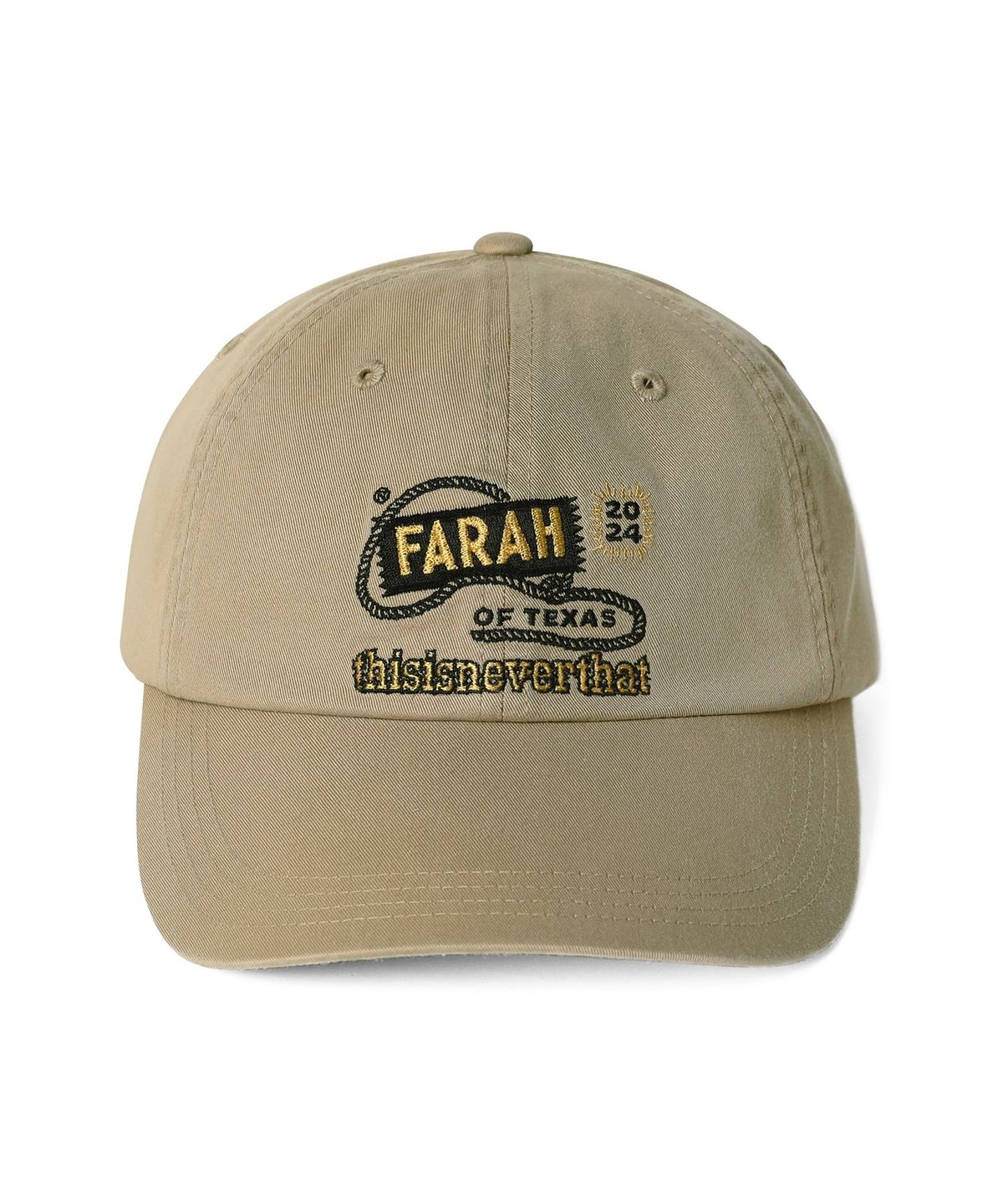 디스이즈네버댓(THISISNEVERTHAT) TNT FARAH Chino Cap Beige