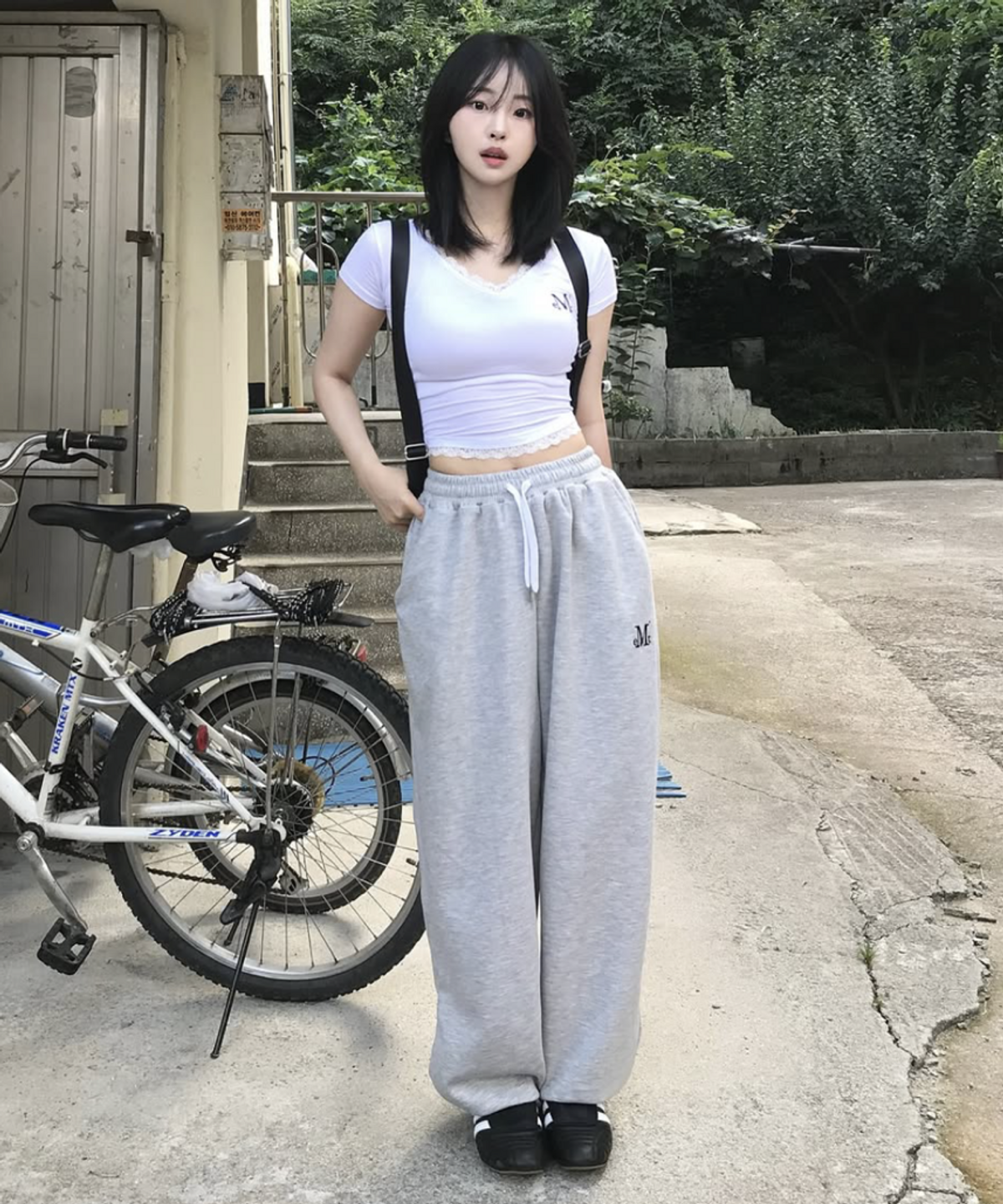 무센트(MUCENT) 베이직 덴버 와이드 스웻 팬츠 남녀공용 (9컬러)