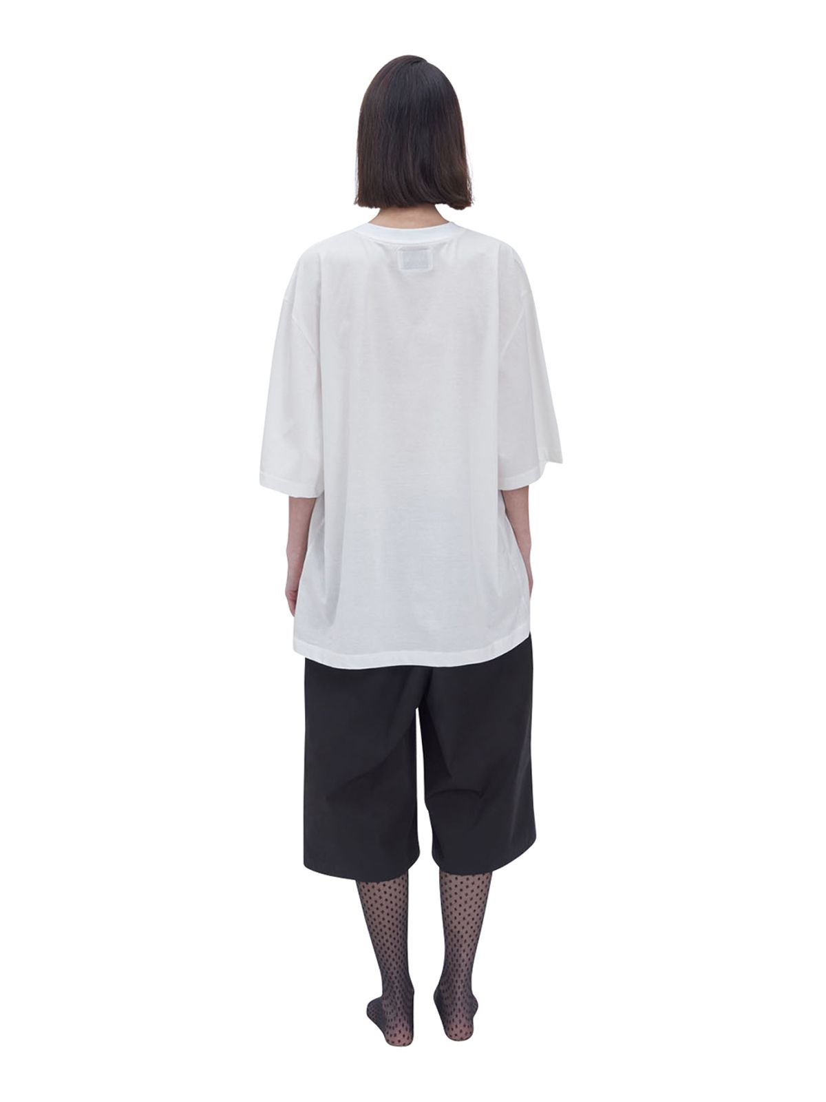 레이블리스(LABELESS) RED PICTURESQUE T-SHIRT