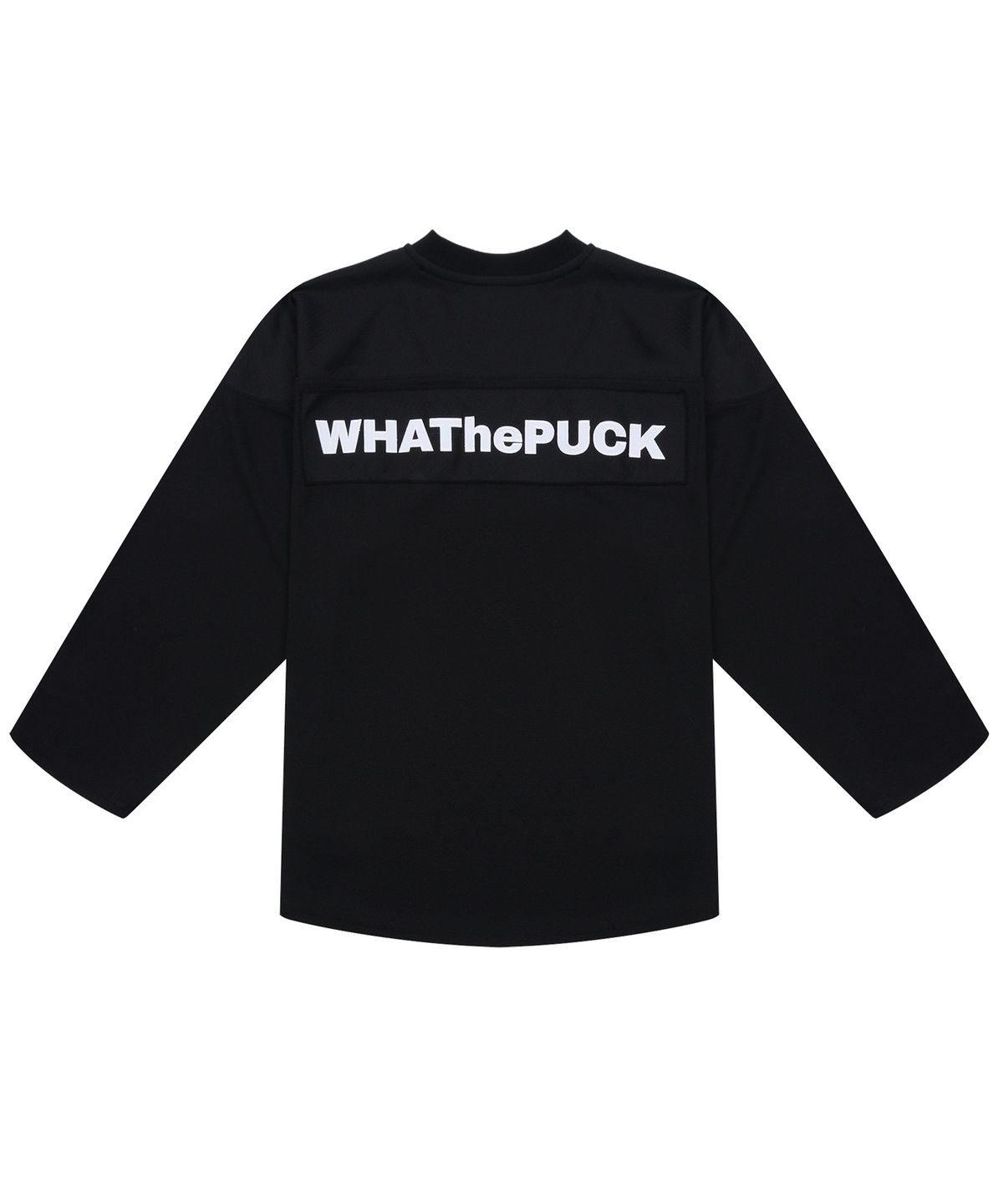 왓더퍽(WHATHEPUCK) WTP 스몰 심볼로고 하키져지 블랙