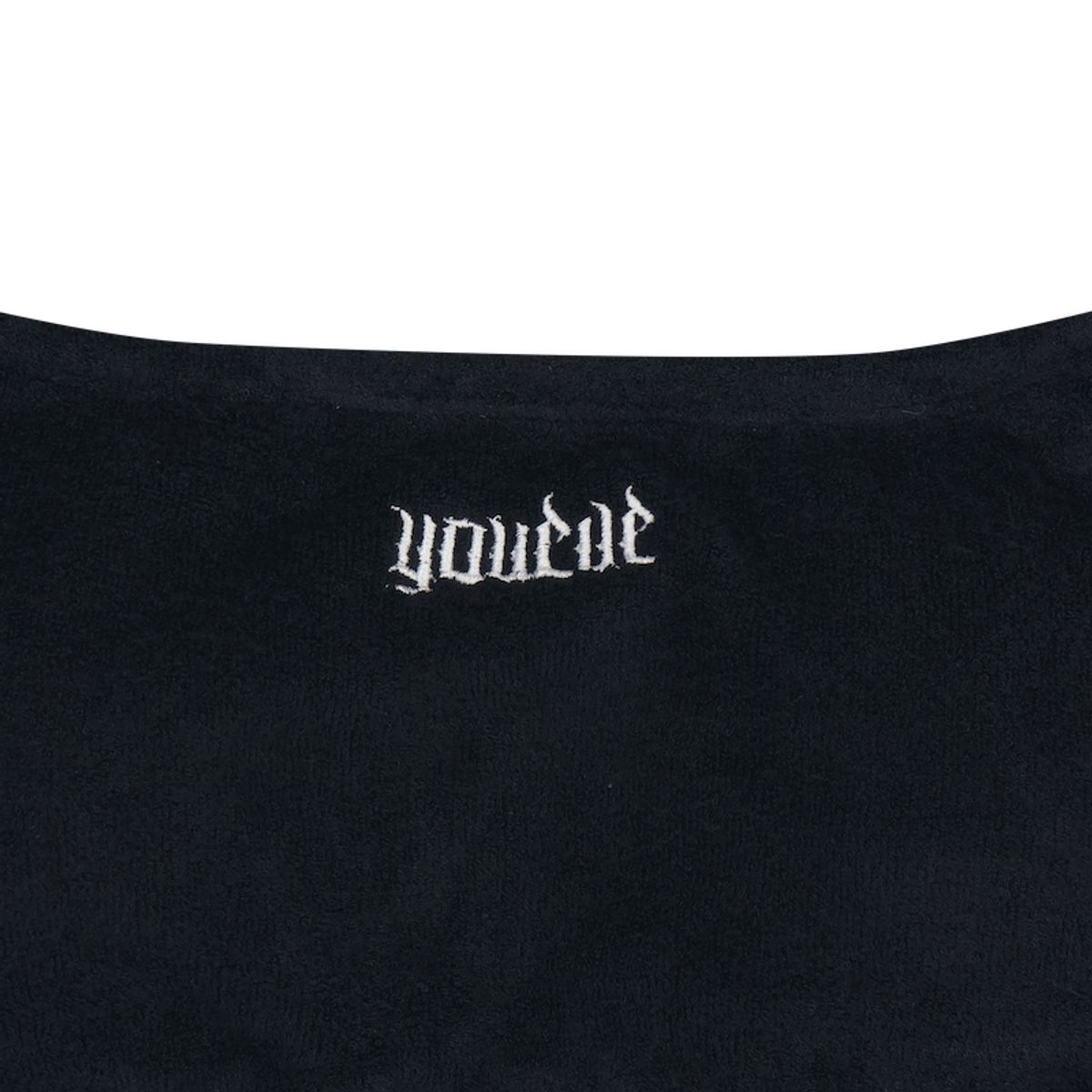 유이브(YOUEVE) 로고 웨이브 비키니 블랙