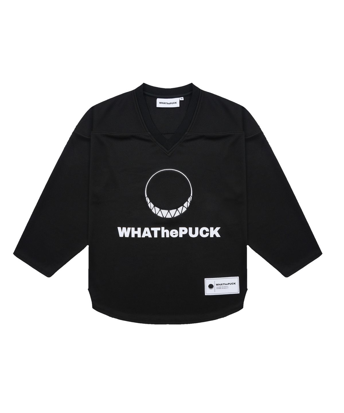 왓더퍽(WHATHEPUCK) WTP 빅 심볼로고 하키져지 블랙