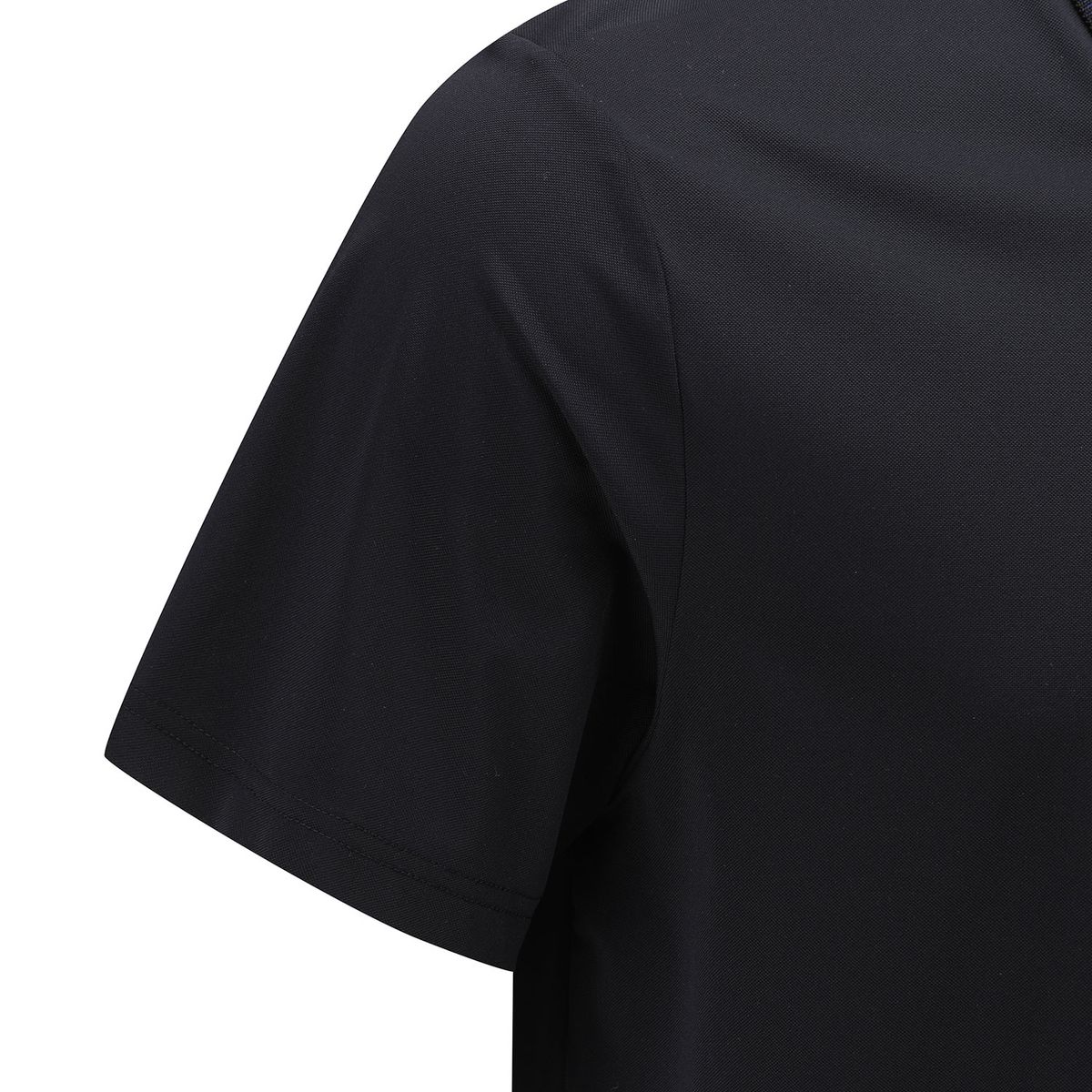 어뉴골프(ANEW GOLF) MEN COLLAR POINT SHORT T-SHIRT_BK