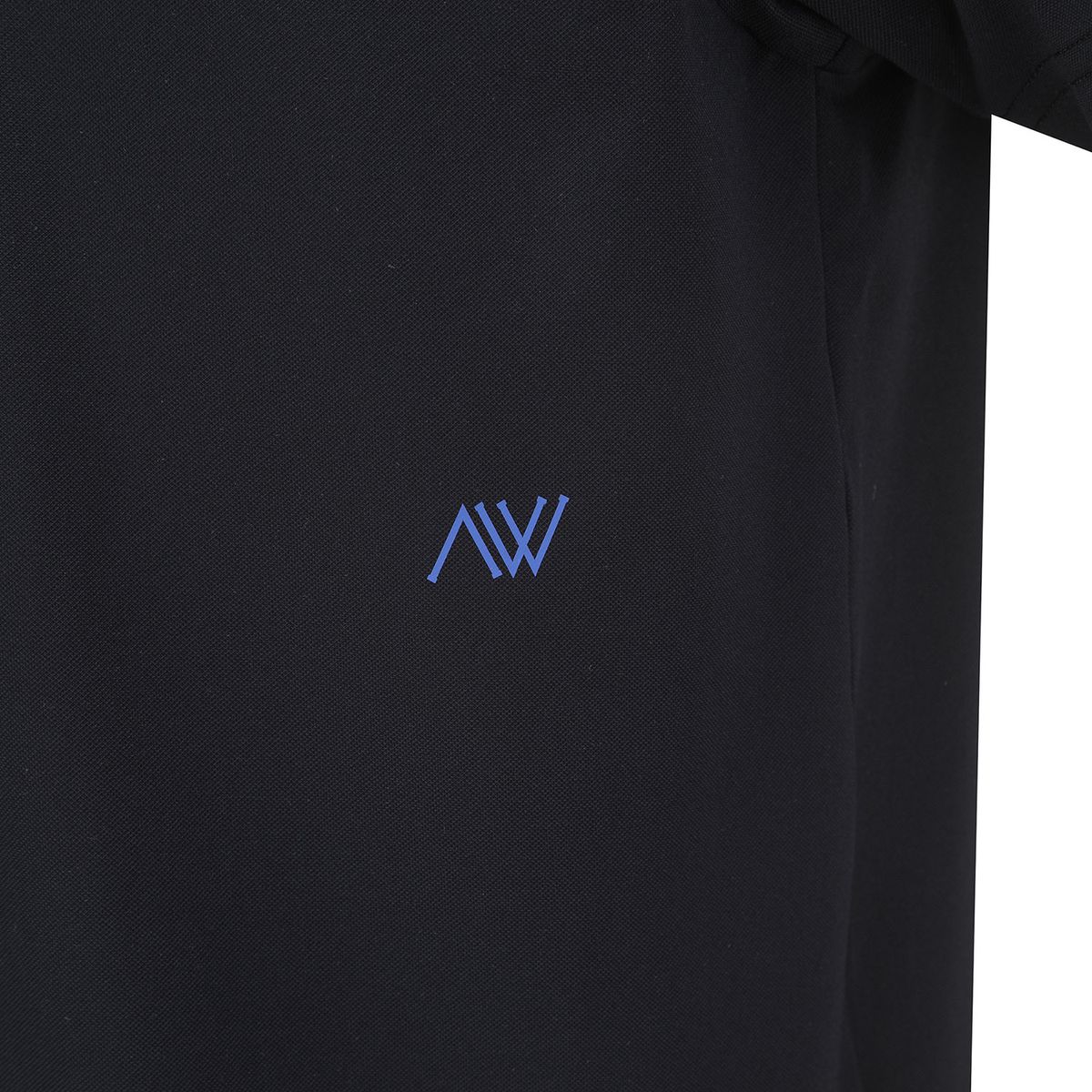 어뉴골프(ANEW GOLF) MEN COLLAR POINT SHORT T-SHIRT_BK