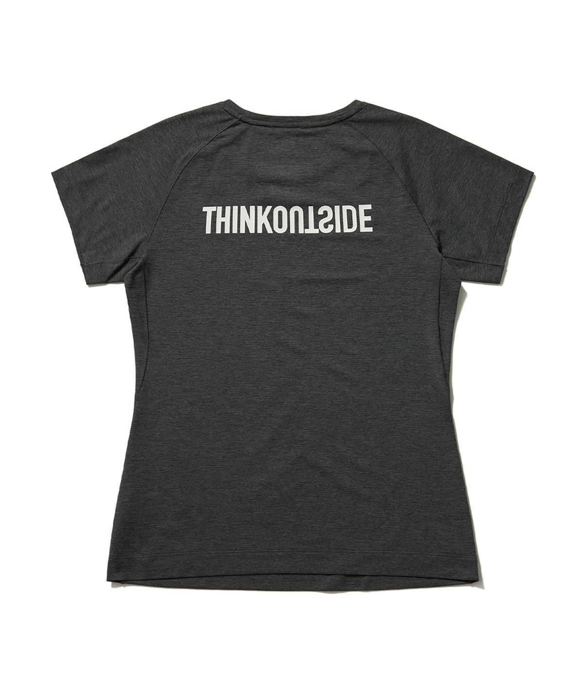 시에라디자인(SIERRA DESIGNS) W) THINK OUTSIDE 퀵드라이 반팔티셔츠 BLACK CHARCOAL