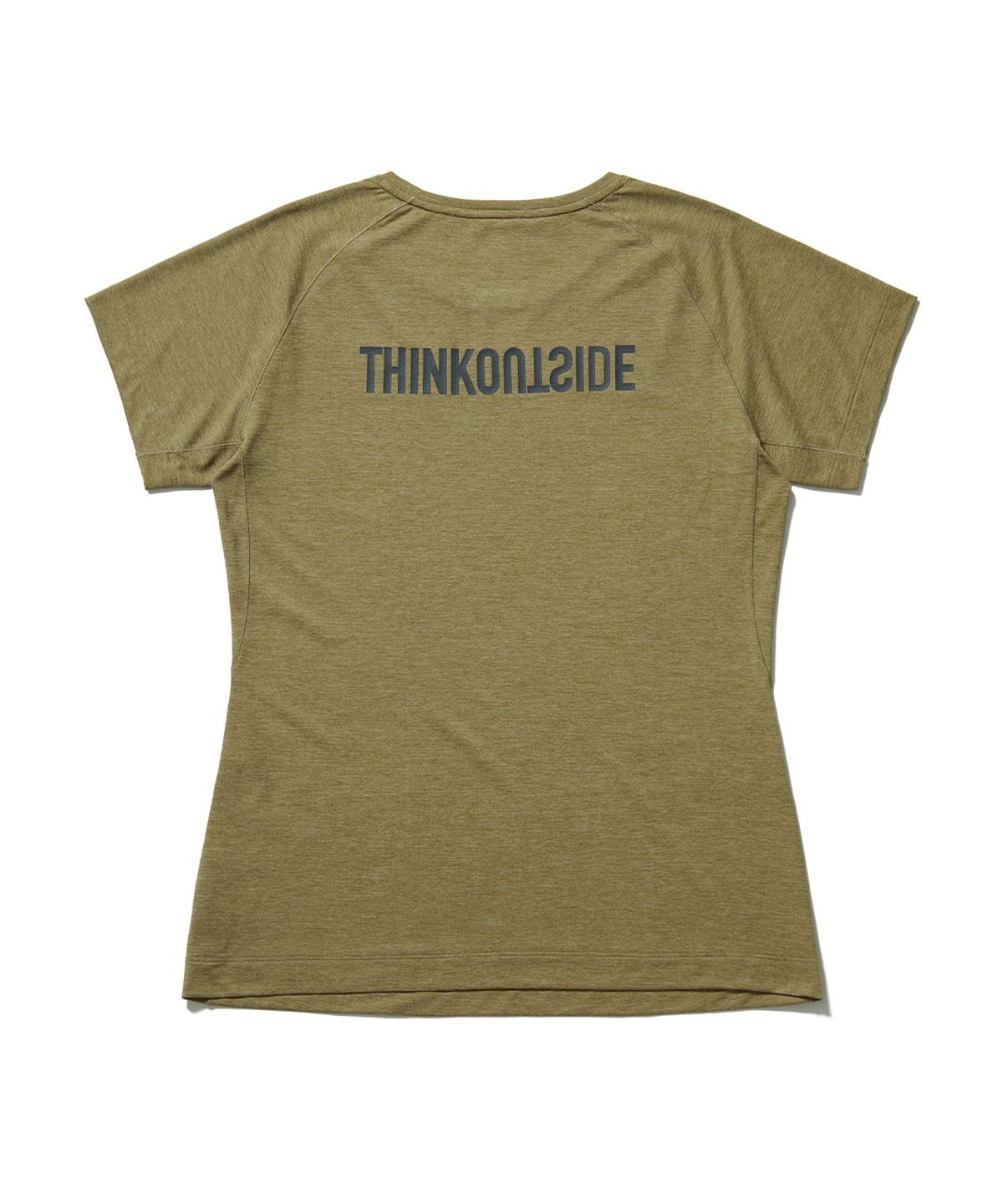 시에라디자인(SIERRA DESIGNS) W) THINK OUTSIDE 퀵드라이 반팔티셔츠 DARK BEIGE